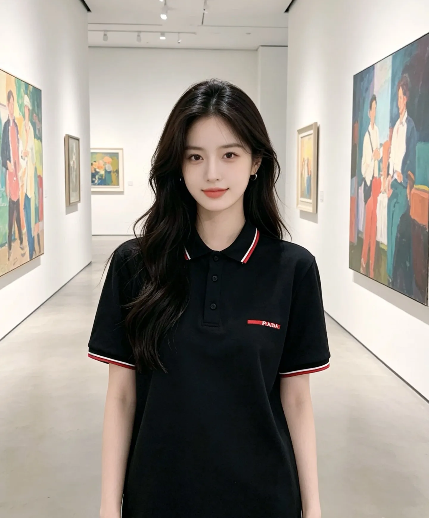 Prada/ Red Polo