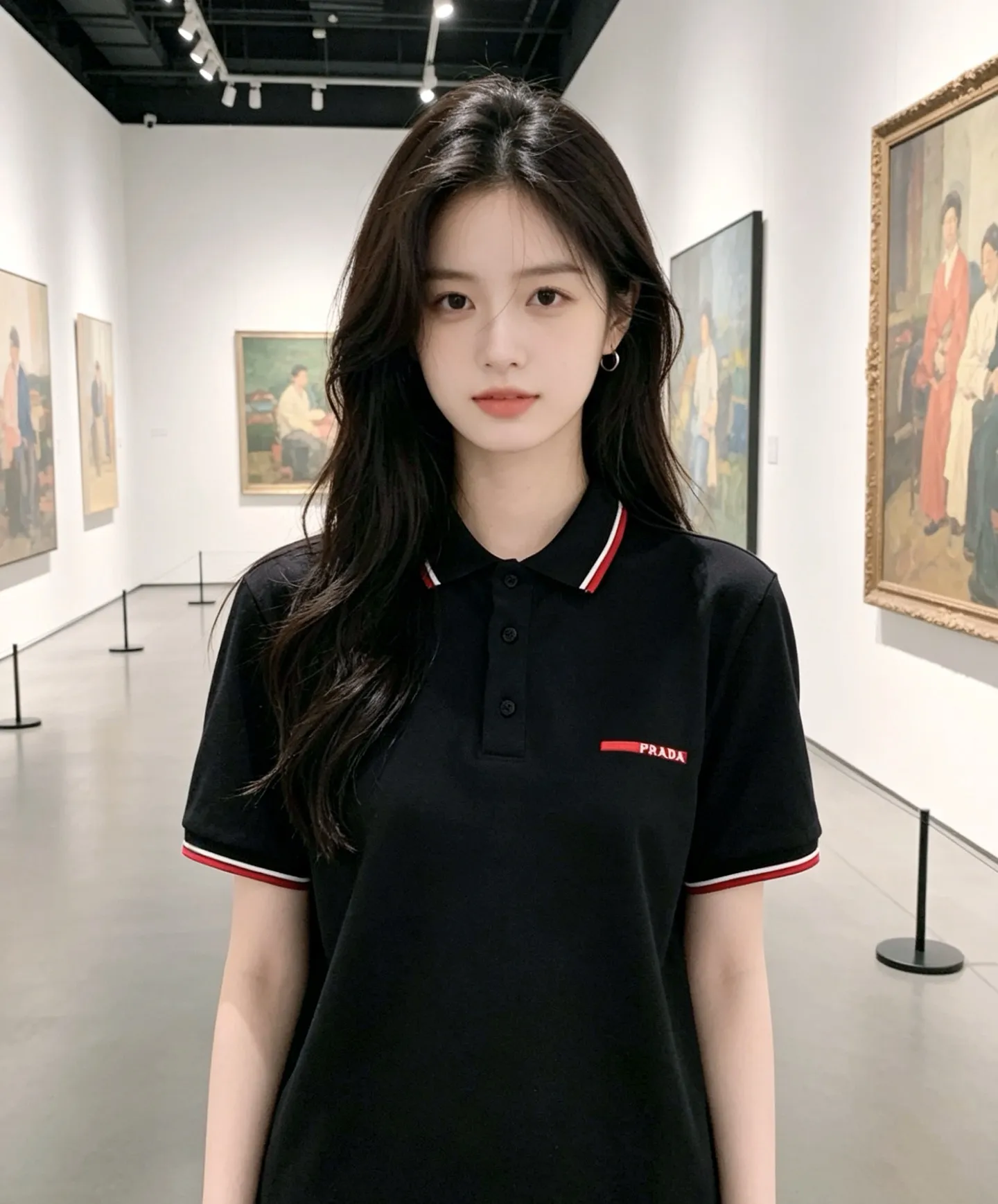 Prada/ Red Polo