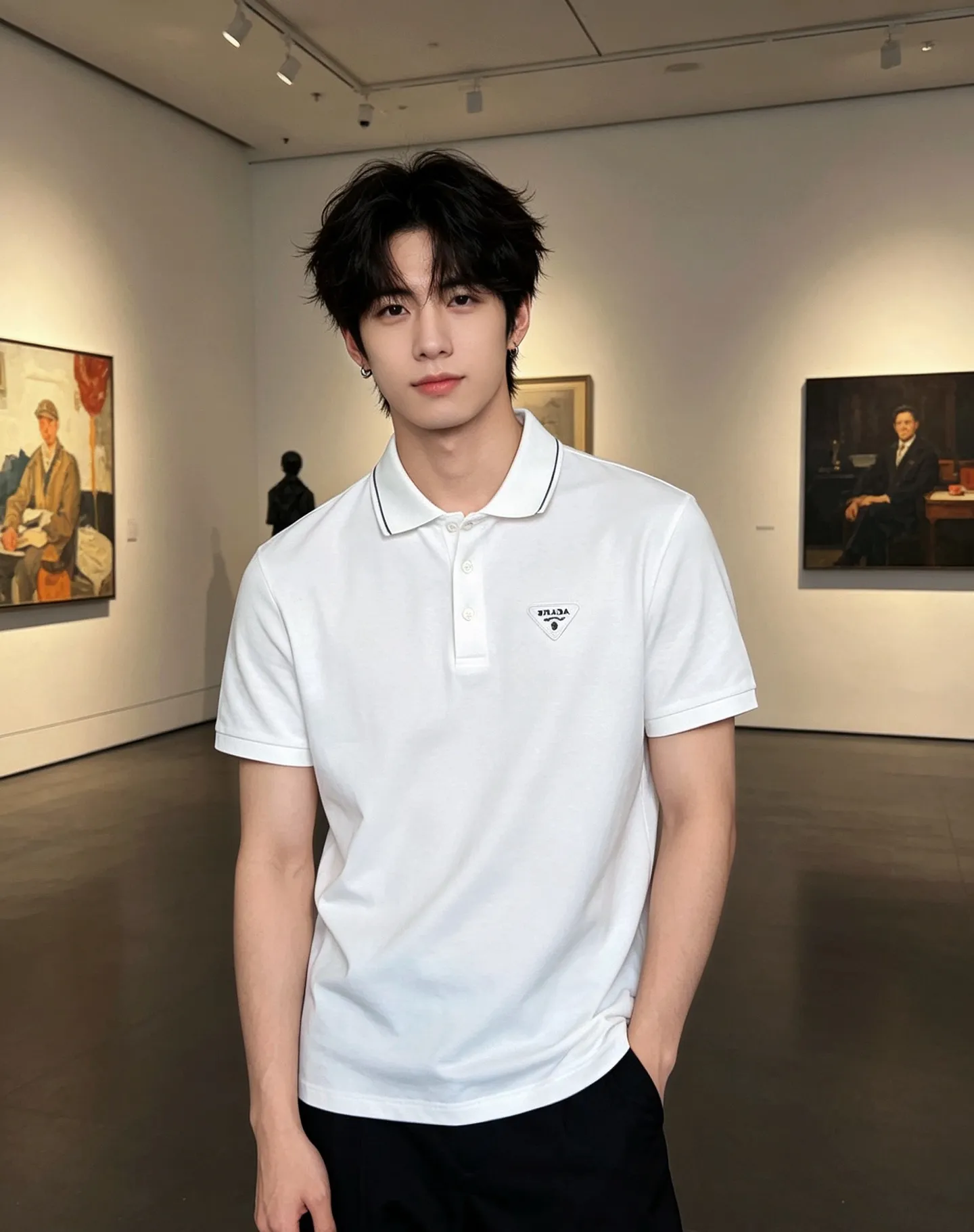 Prada/ Classic Logo Polo