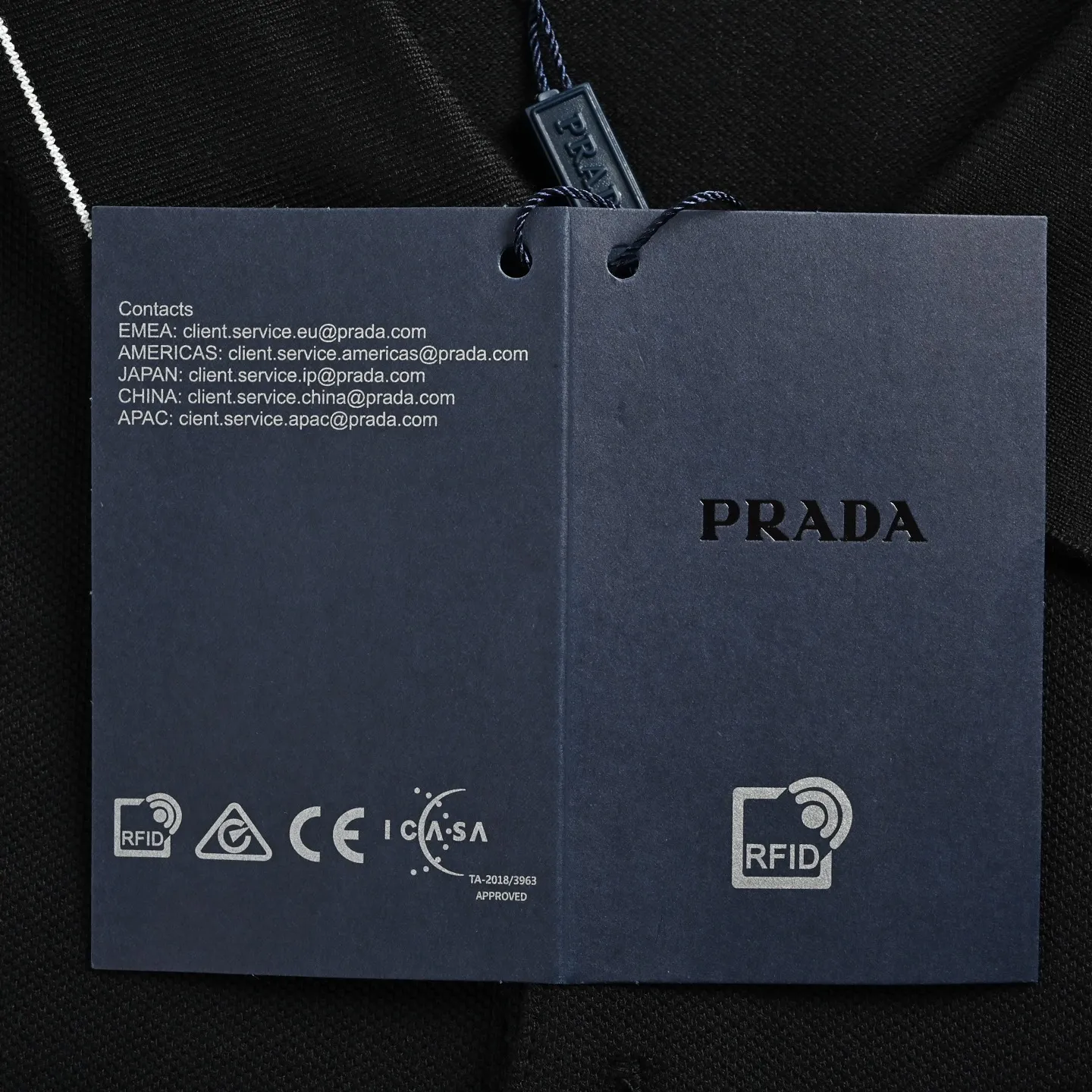 Prada/ Classic Logo Polo