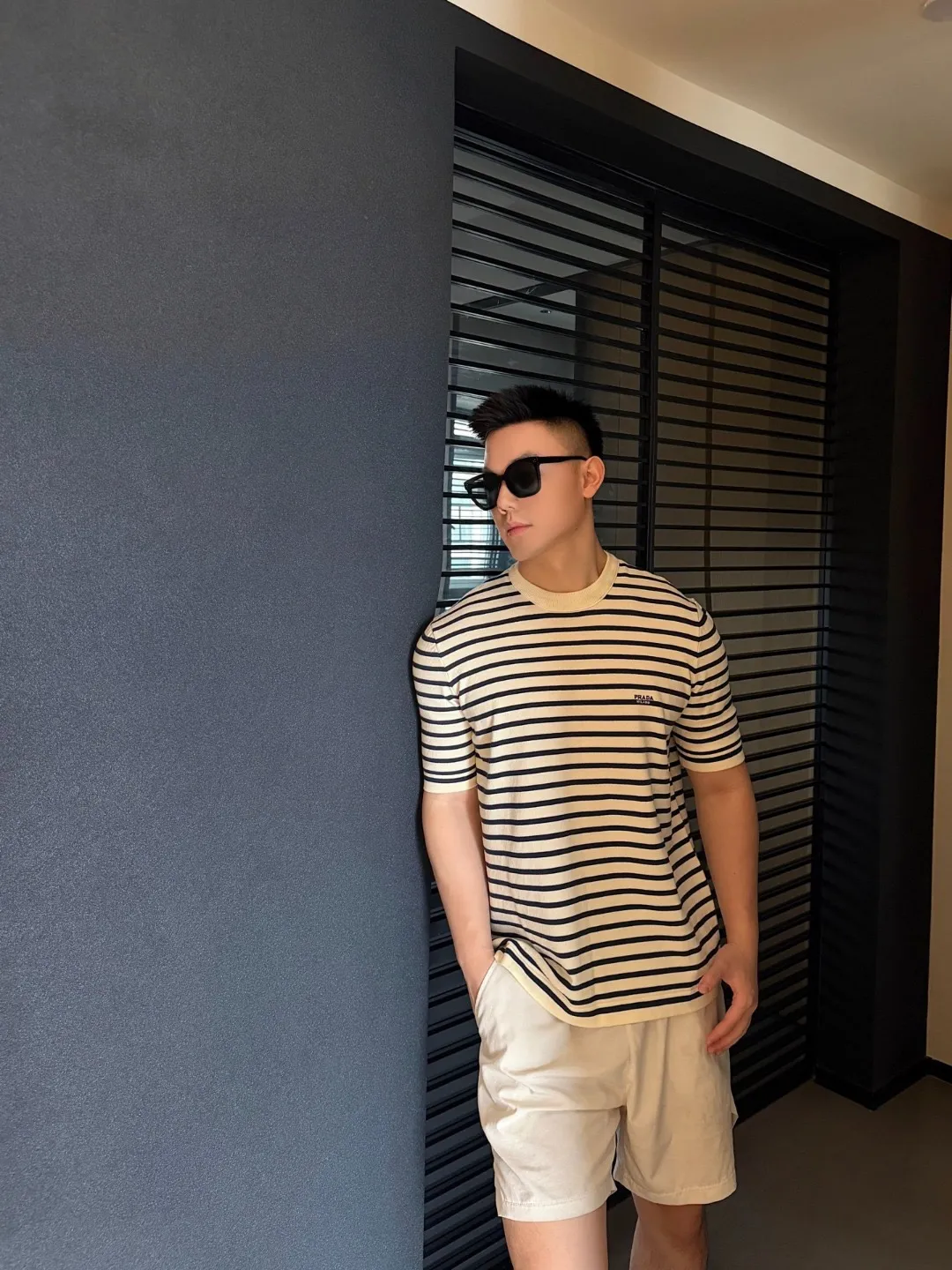 Prada/ Black White