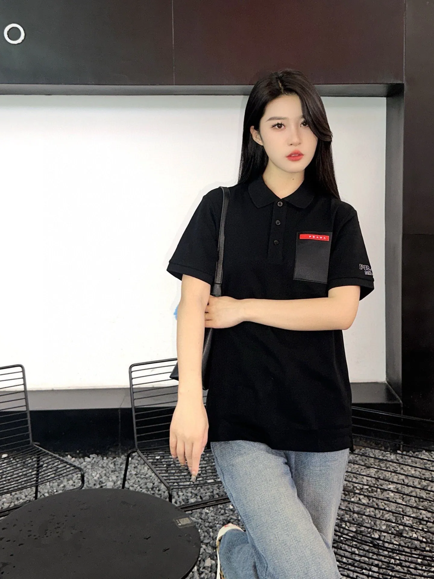 Prada/ 24ss Red Polo