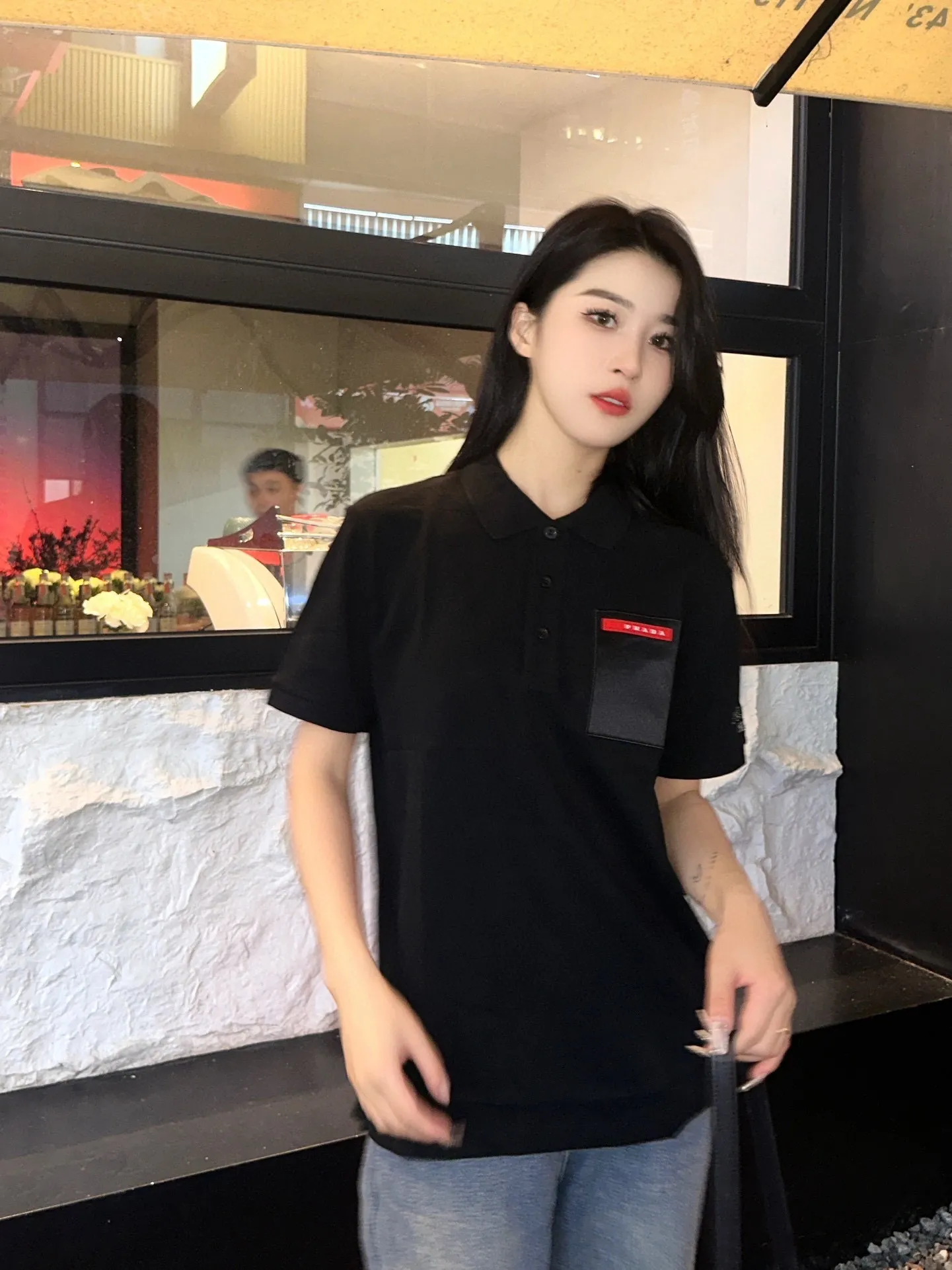 Prada/ 24ss Red Polo