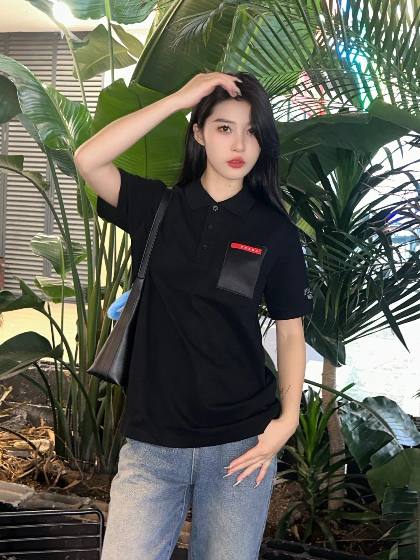 Prada/ 24ss Red Polo
