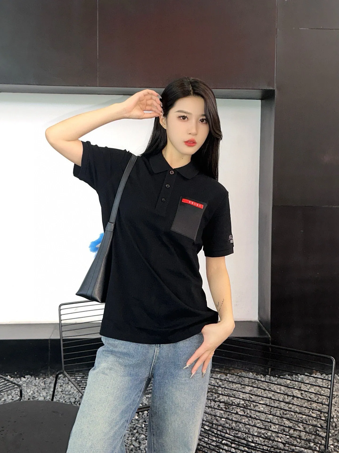 Prada/ 24ss Red Polo