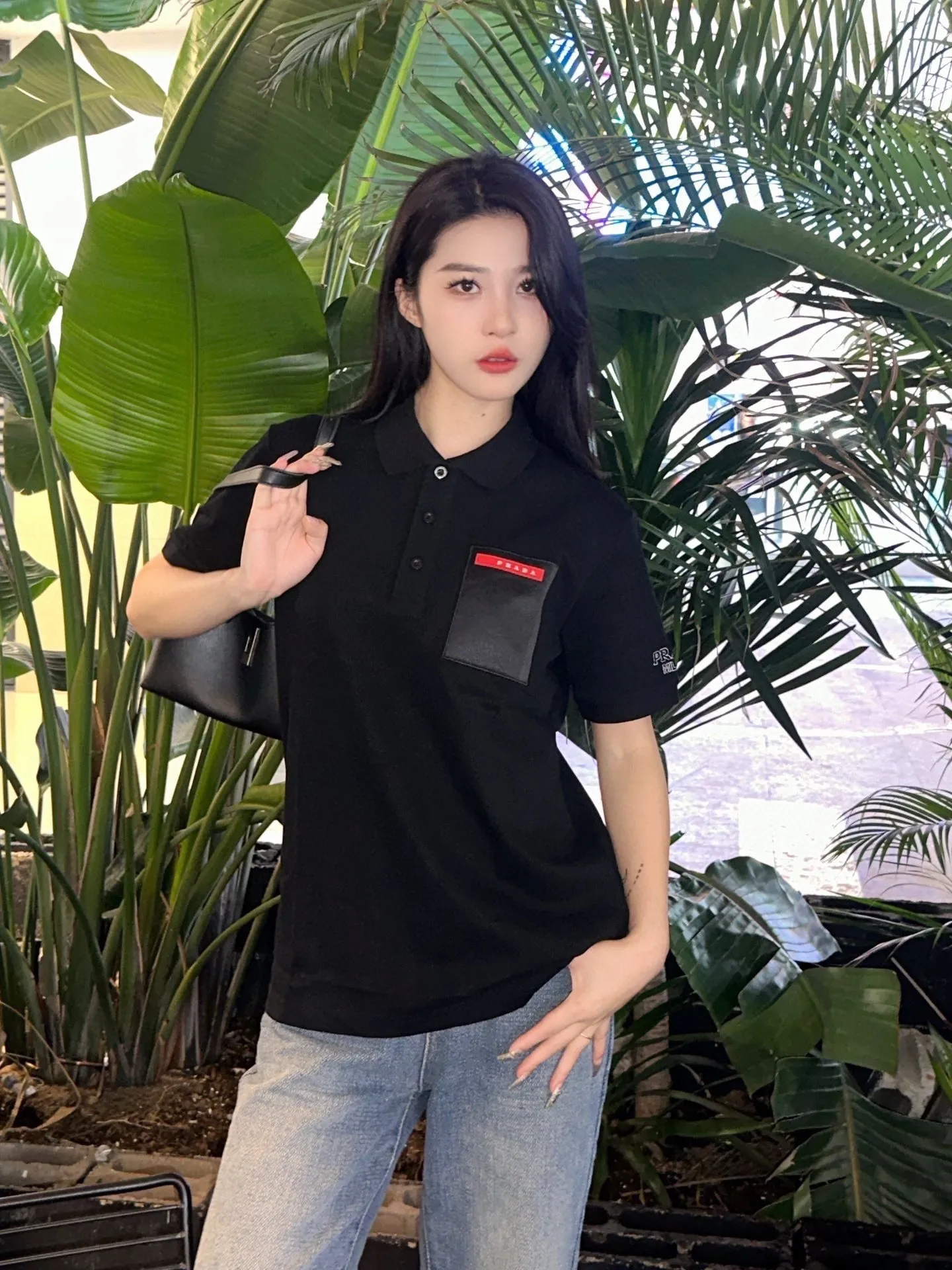 Prada/ 24ss Red Polo