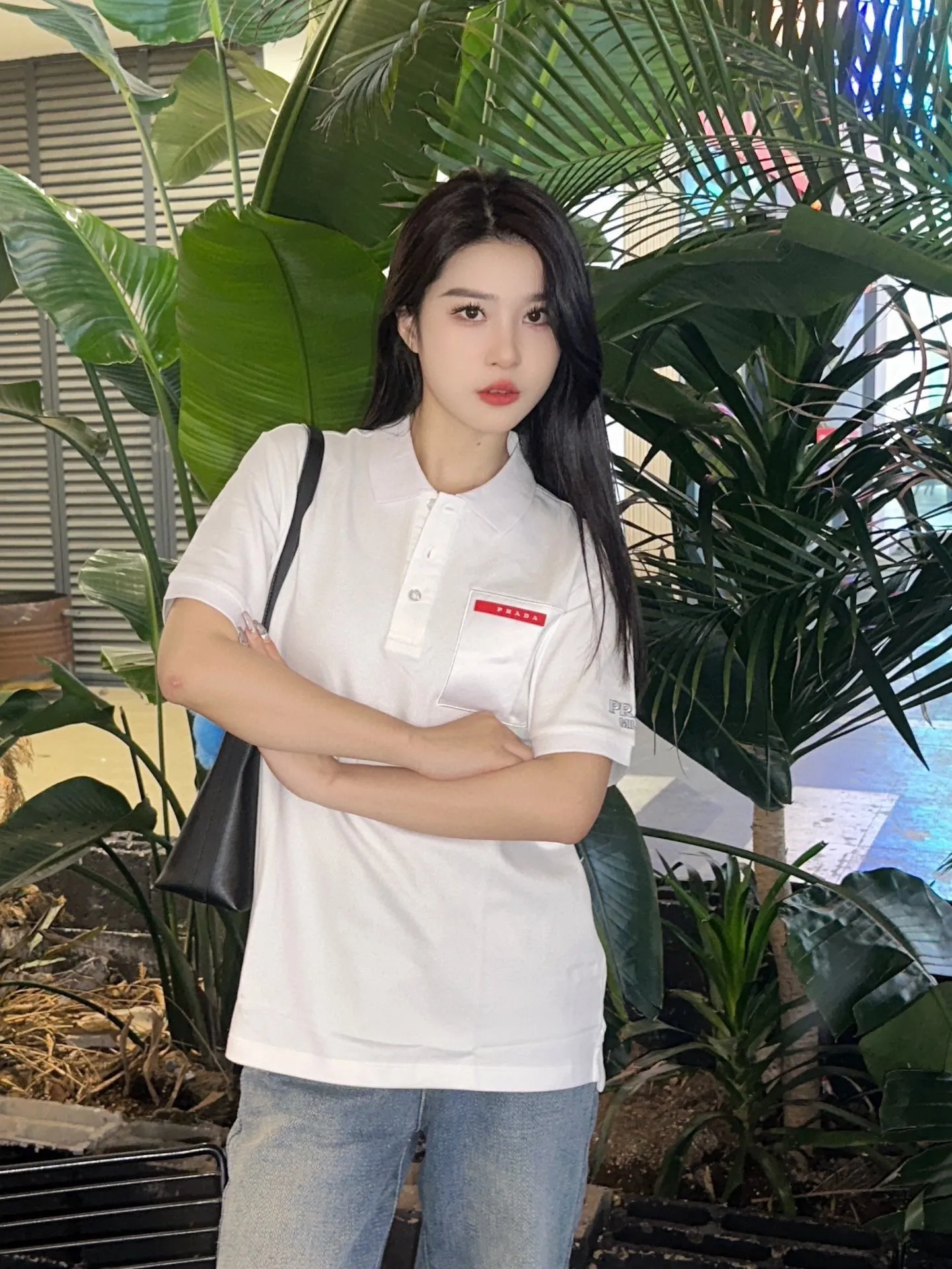 Prada/ 24ss Red Polo