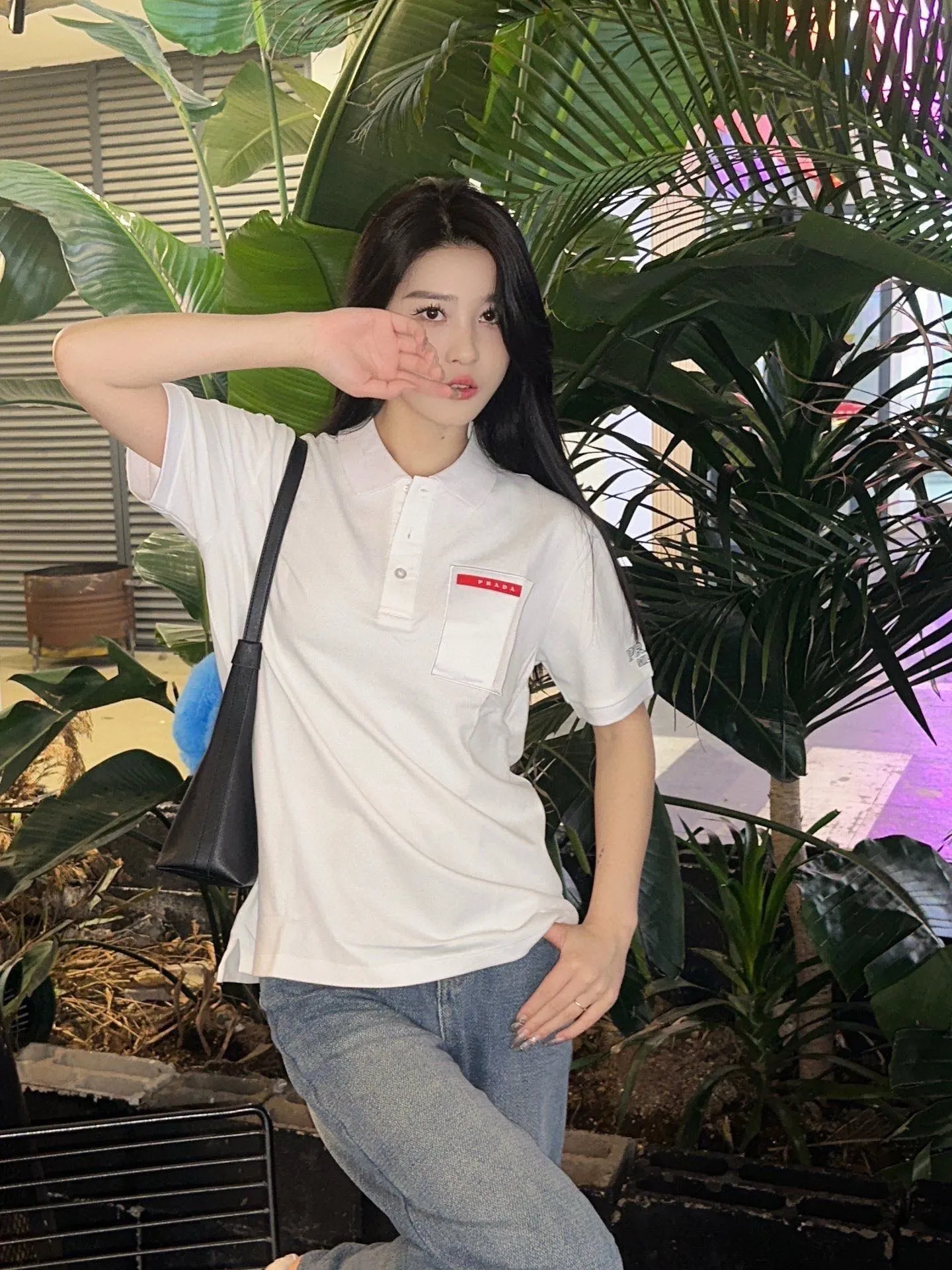 Prada/ 24ss Red Polo