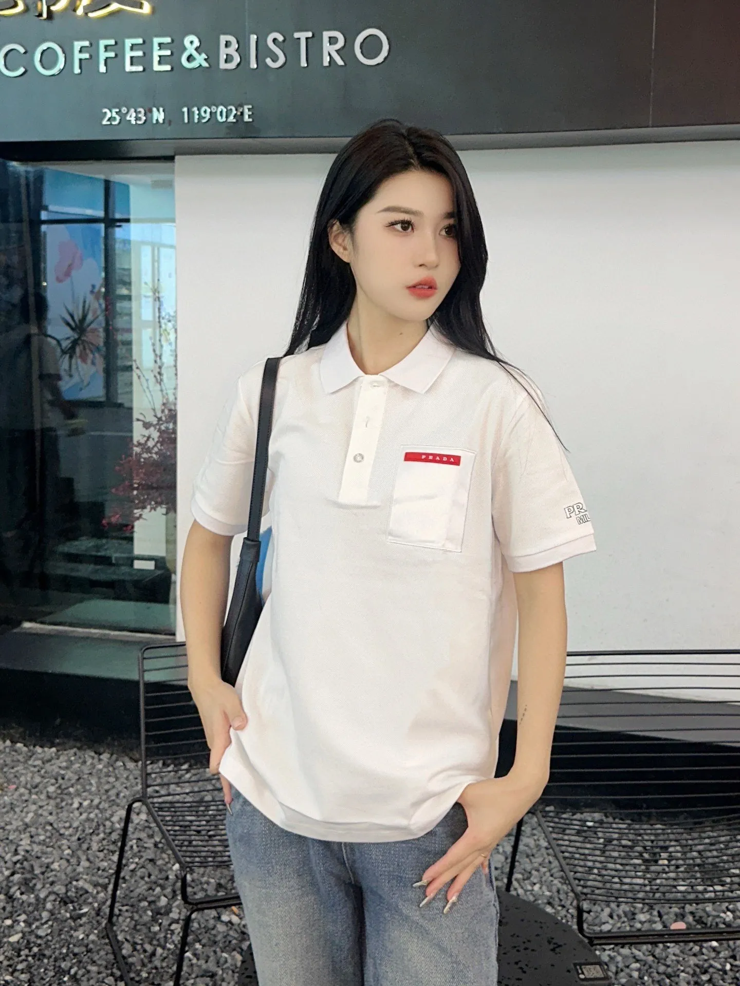Prada/ 24ss Red Polo