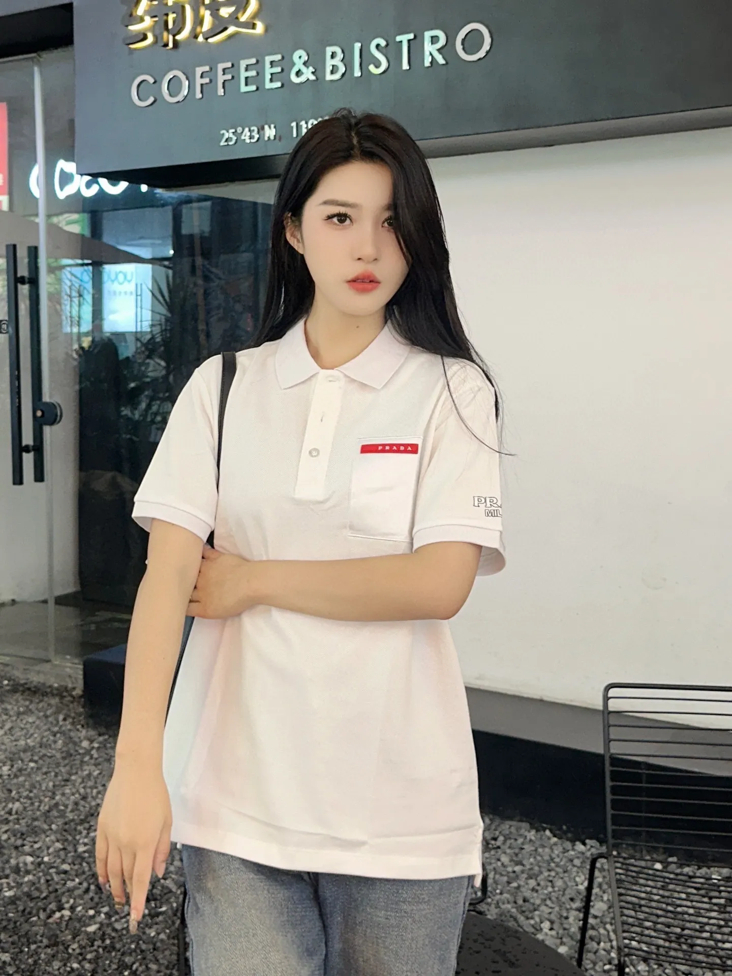 Prada/ 24ss Red Polo