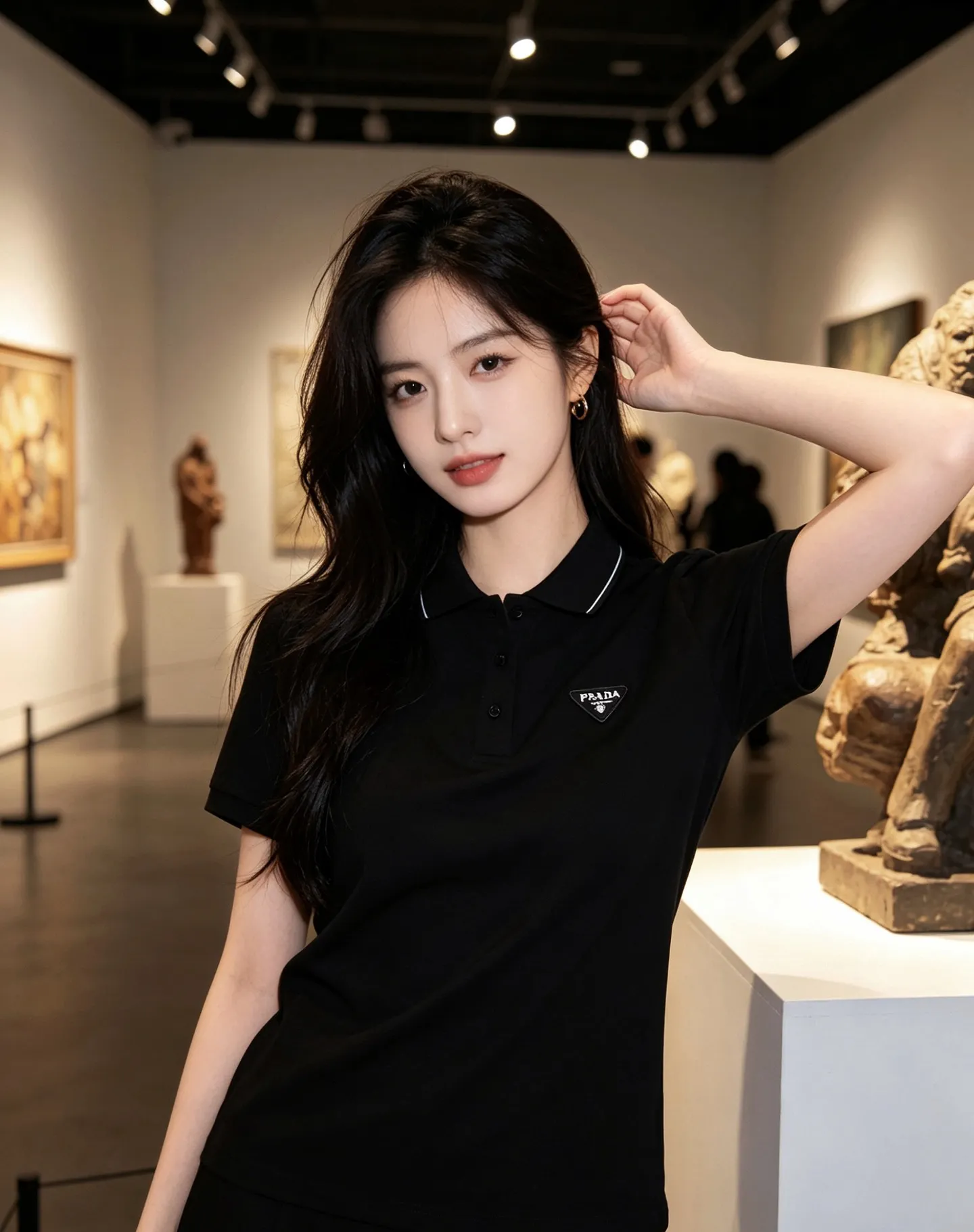 Prada/ Classic Logo Polo