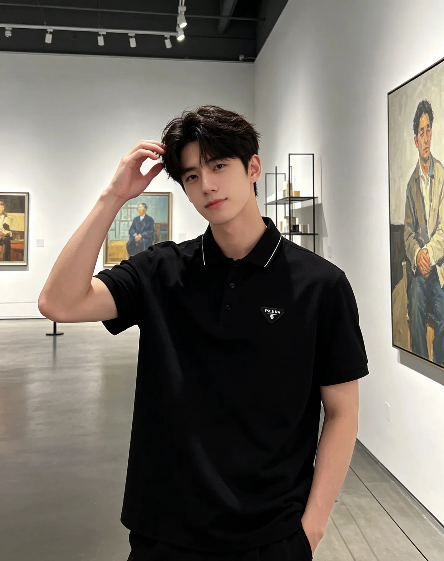 Prada/ Classic Logo Polo
