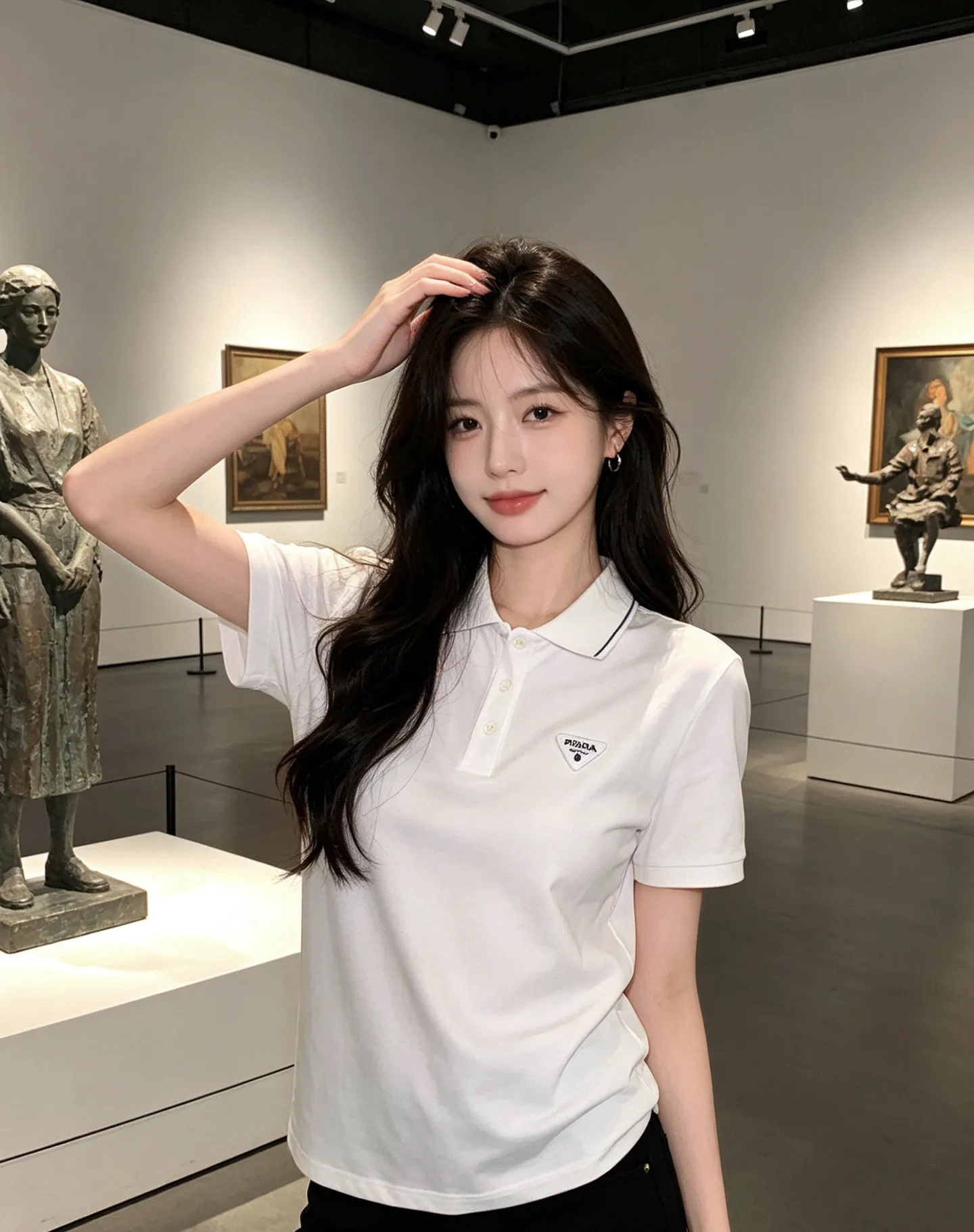 Prada/ Classic Logo Polo