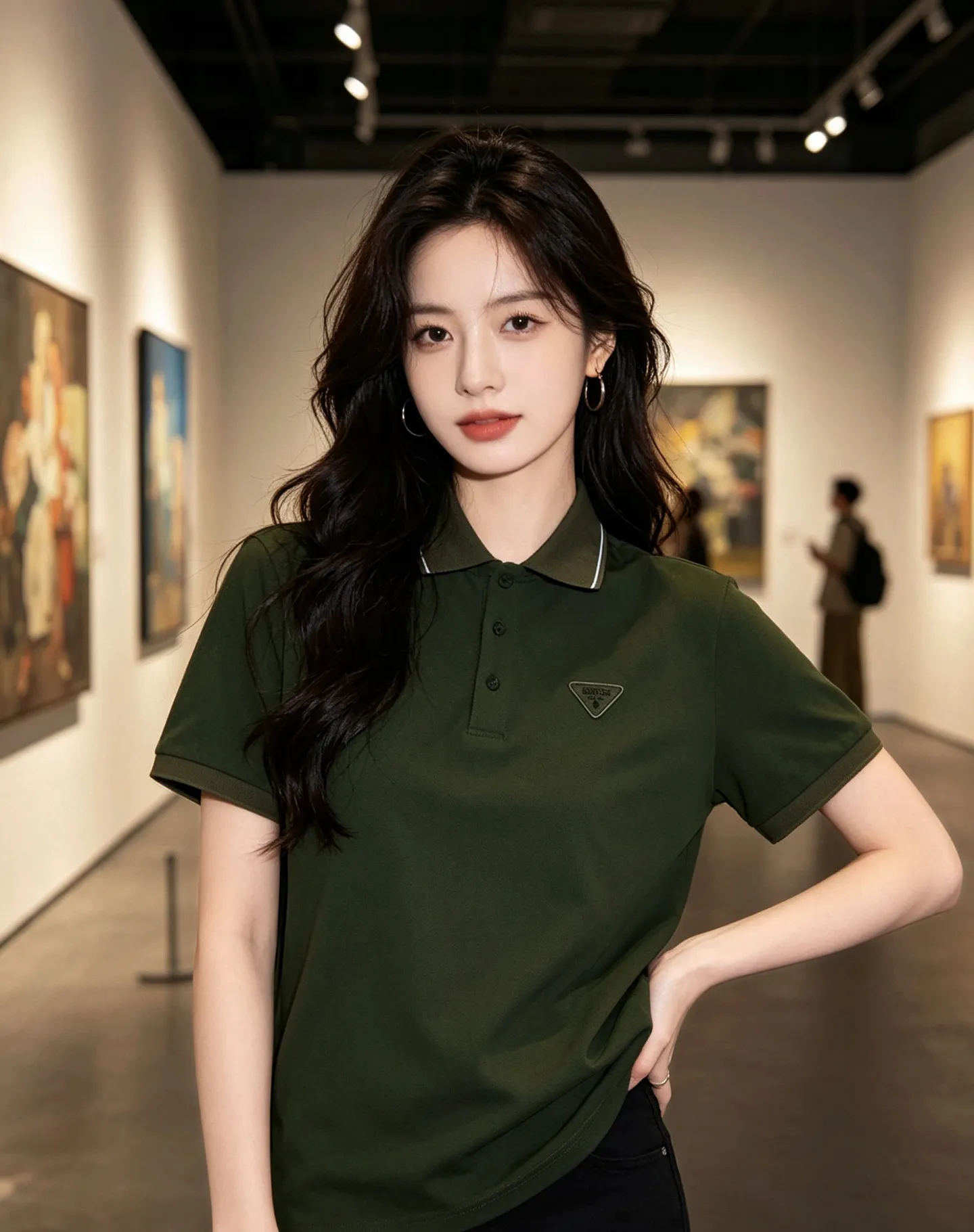 Prada/ Classic Logo Polo