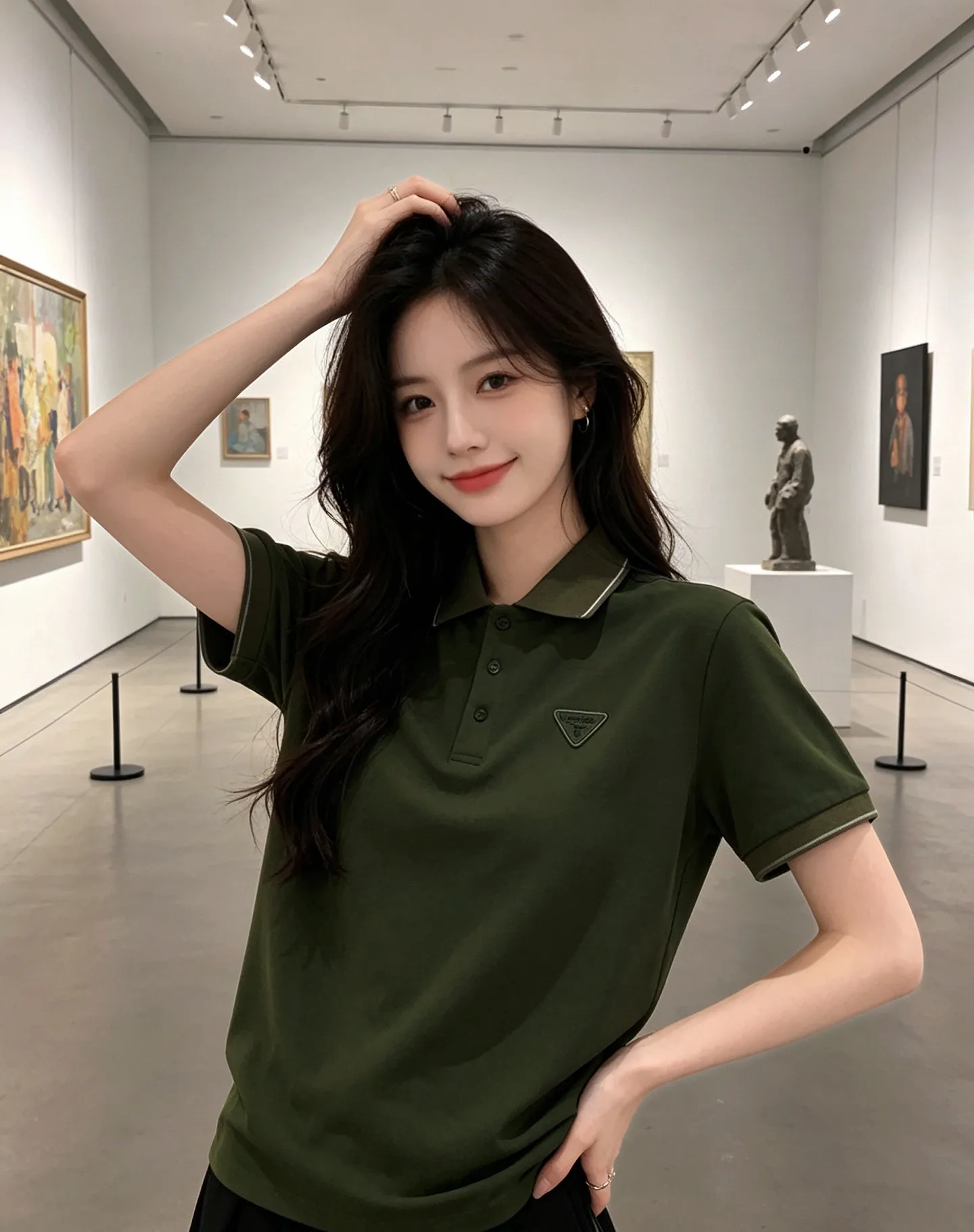 Prada/ Classic Logo Polo