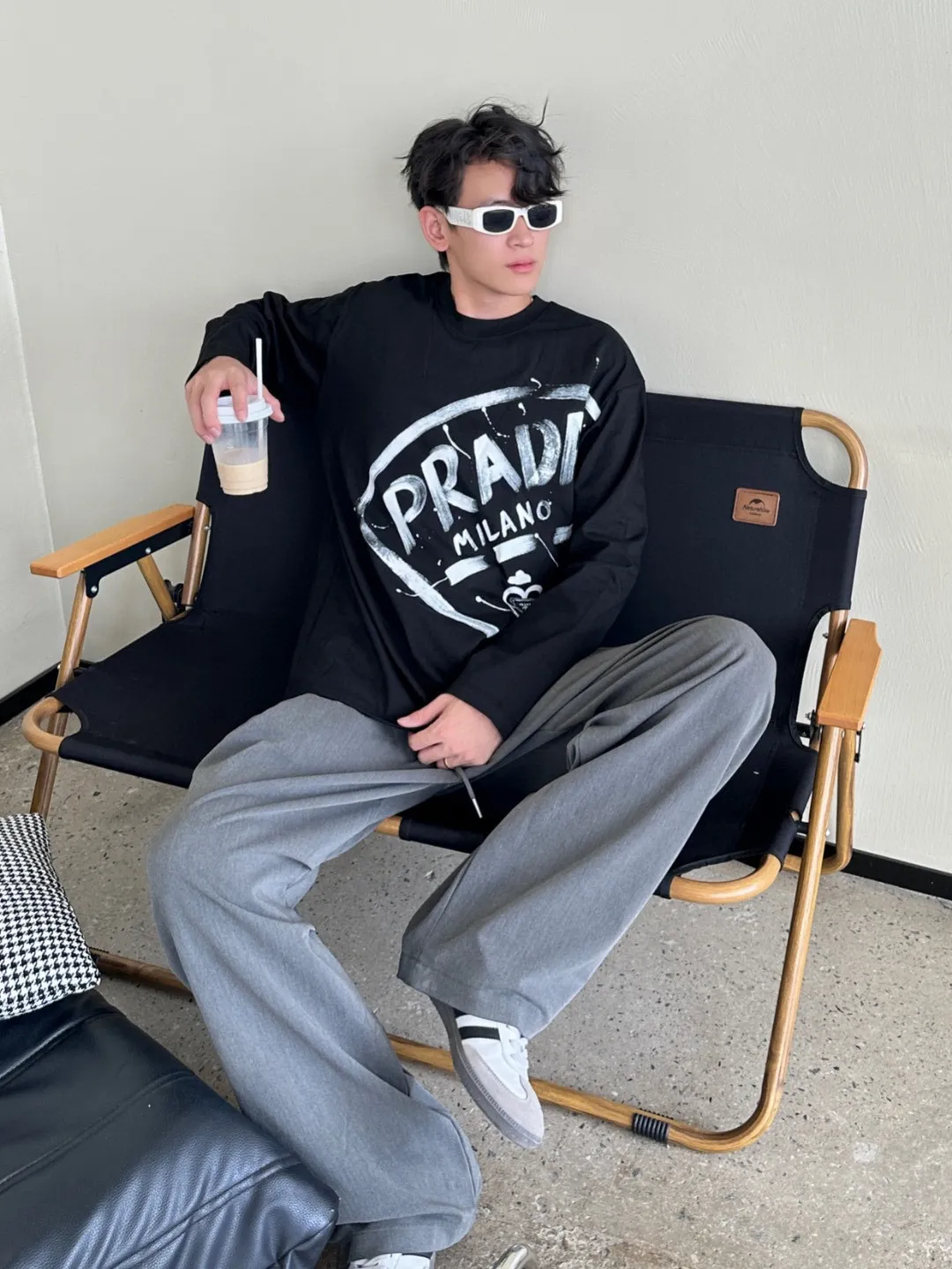 Prada/ 25Fw logo T
