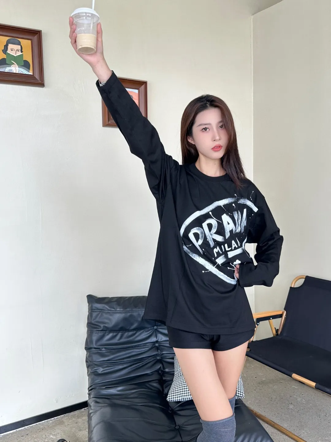 Prada/ 25Fw logo T