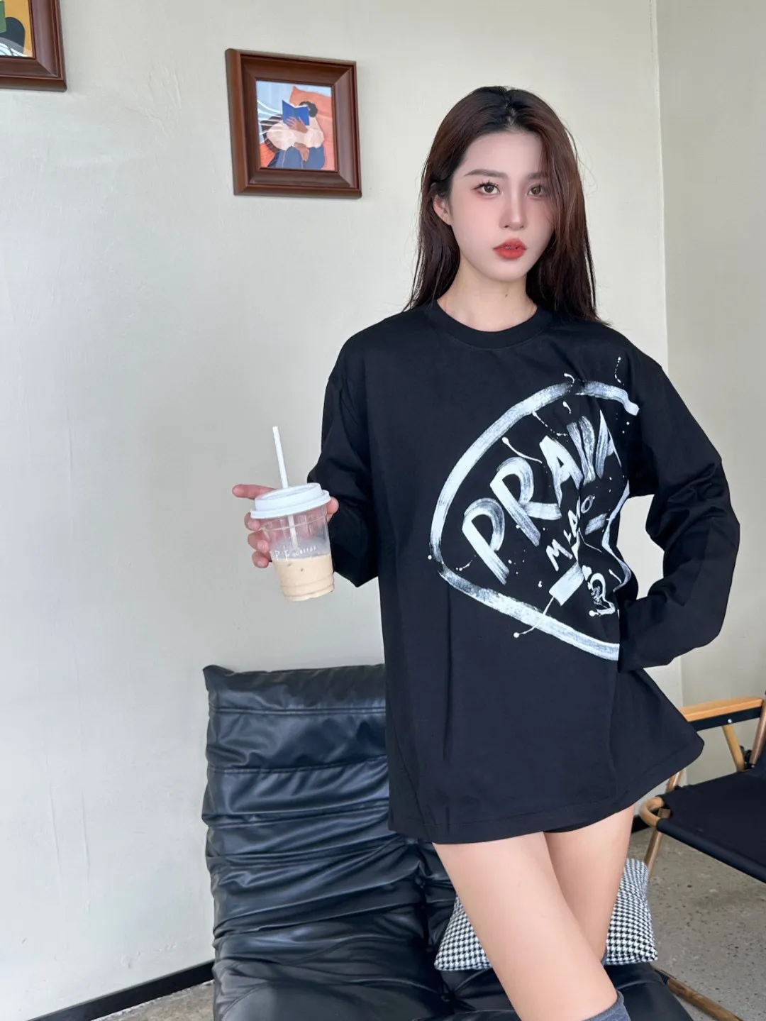Prada/ 25Fw logo T