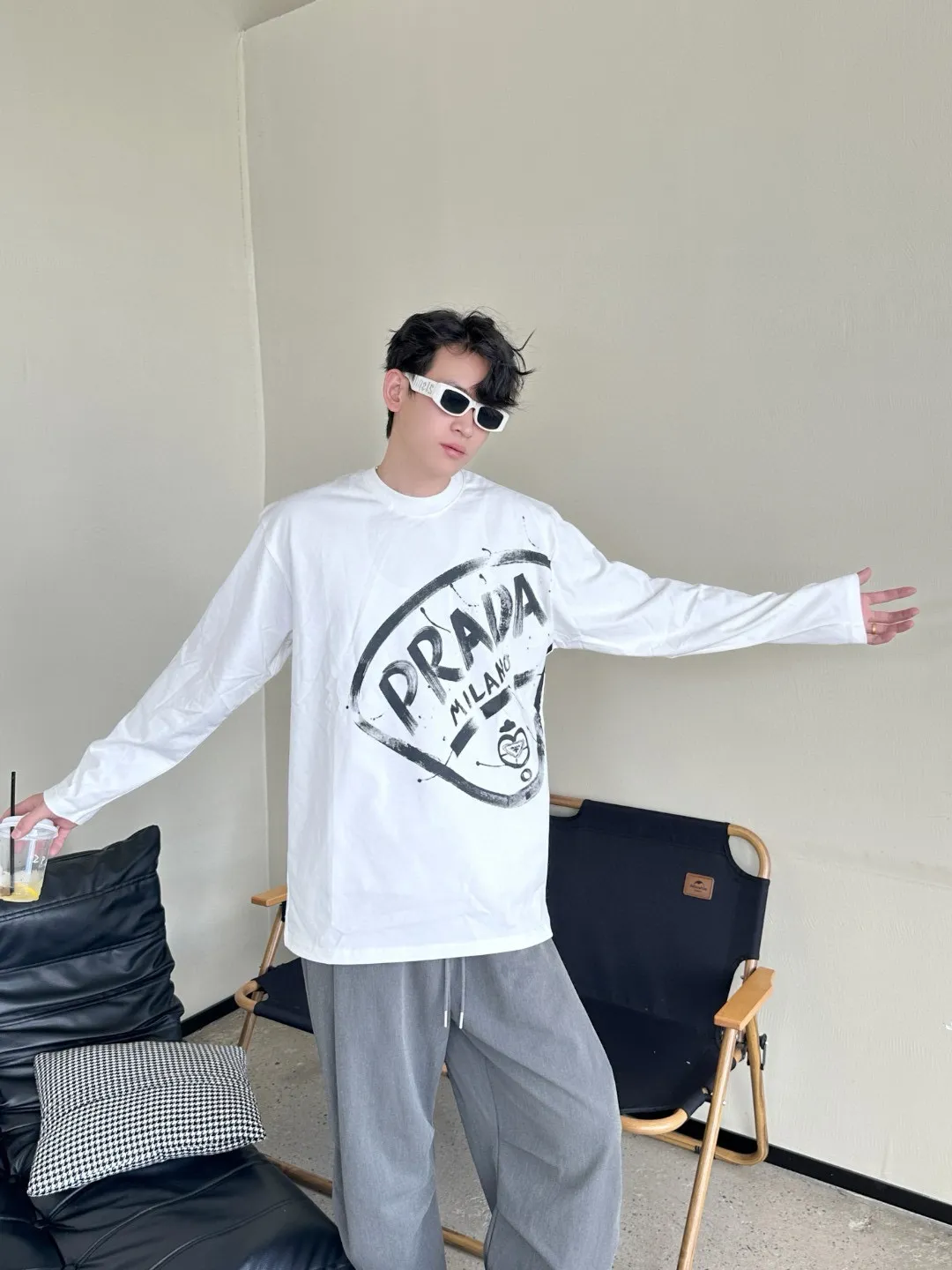 Prada/ 25Fw logo T
