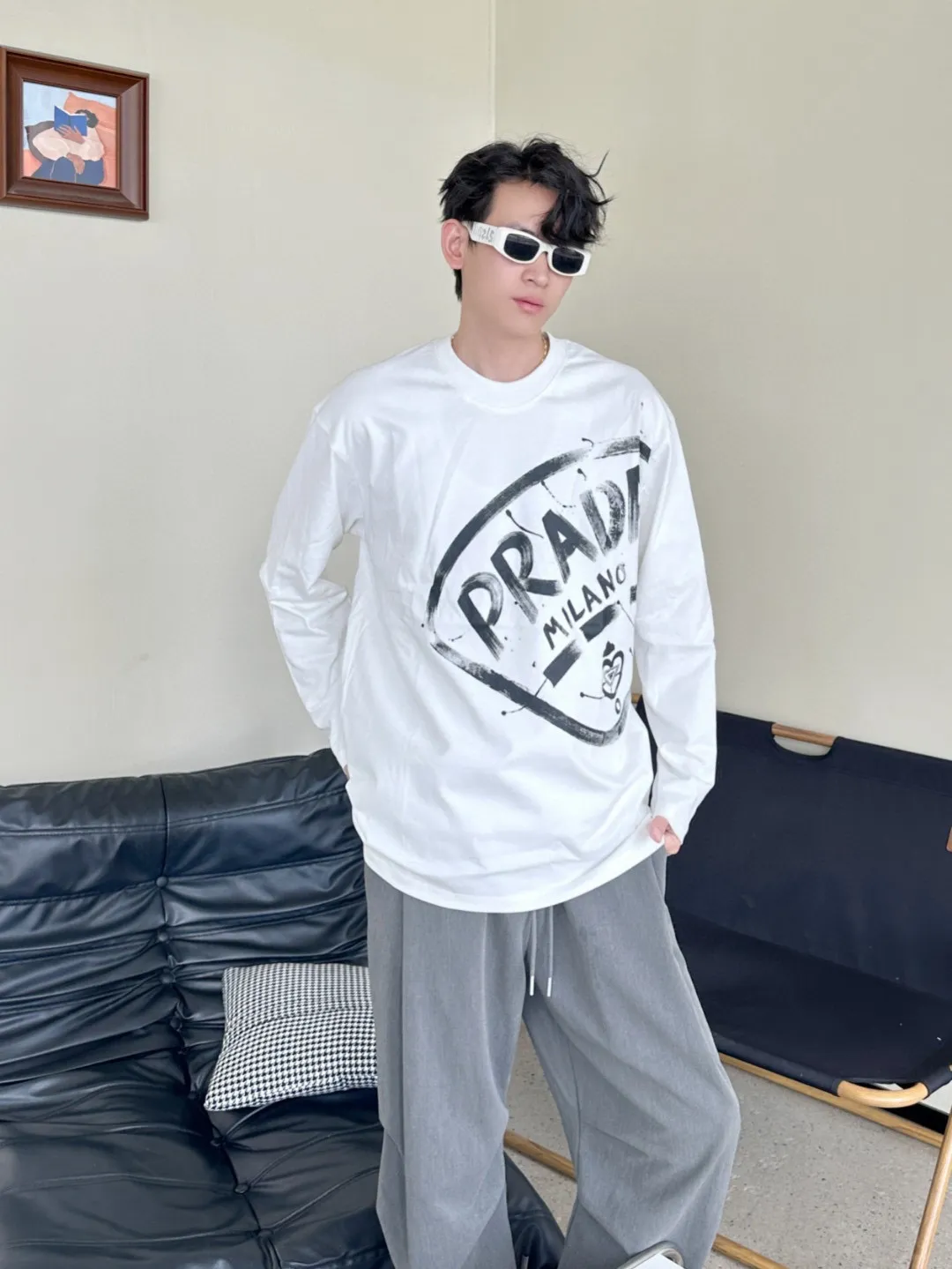 Prada/ 25Fw logo T