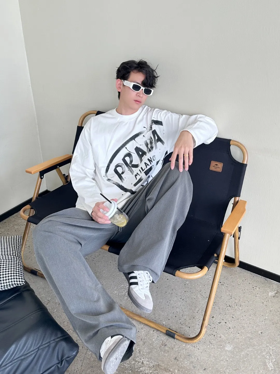 Prada/ 25Fw logo T
