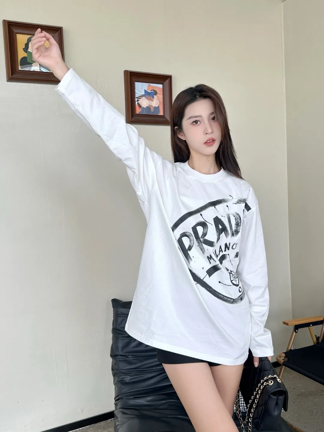 Prada/ 25Fw logo T