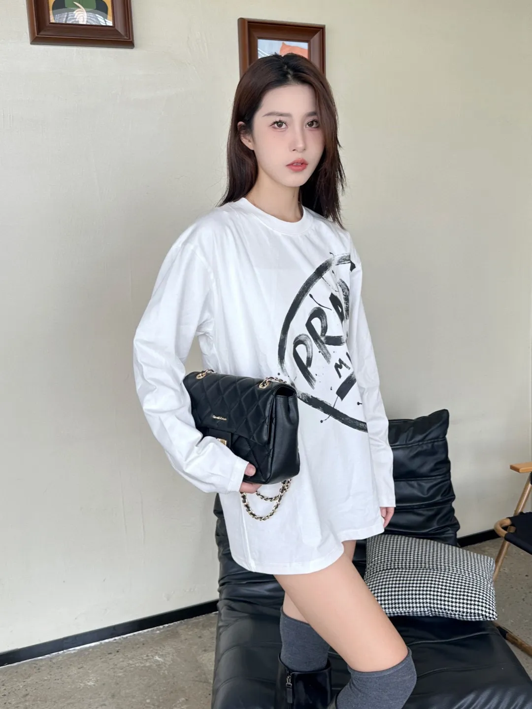 Prada/ 25Fw logo T