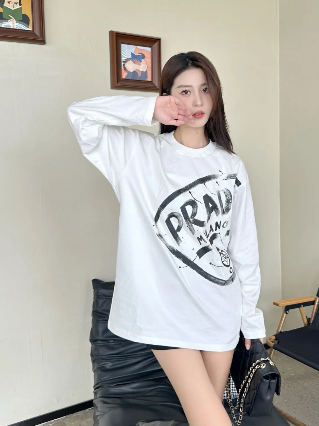 Prada/ 25Fw logo T