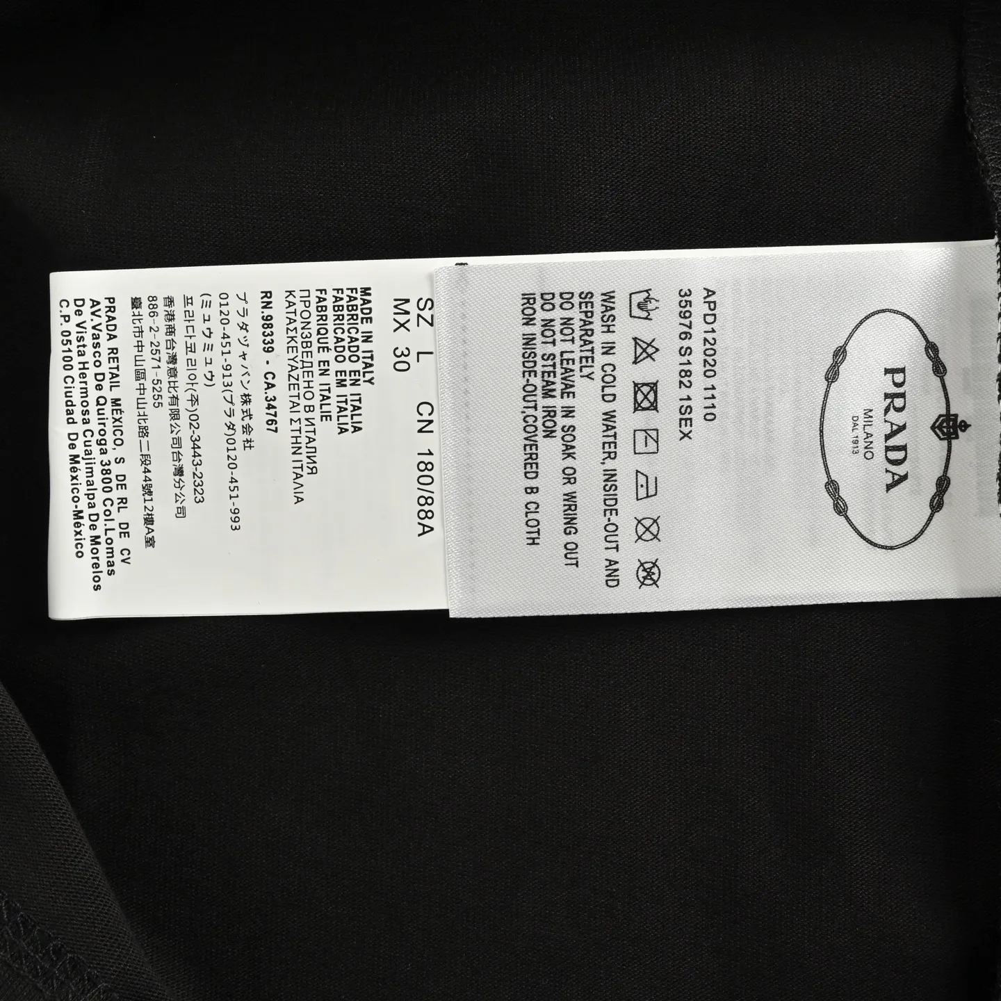 Prada/ 25Fw logo T