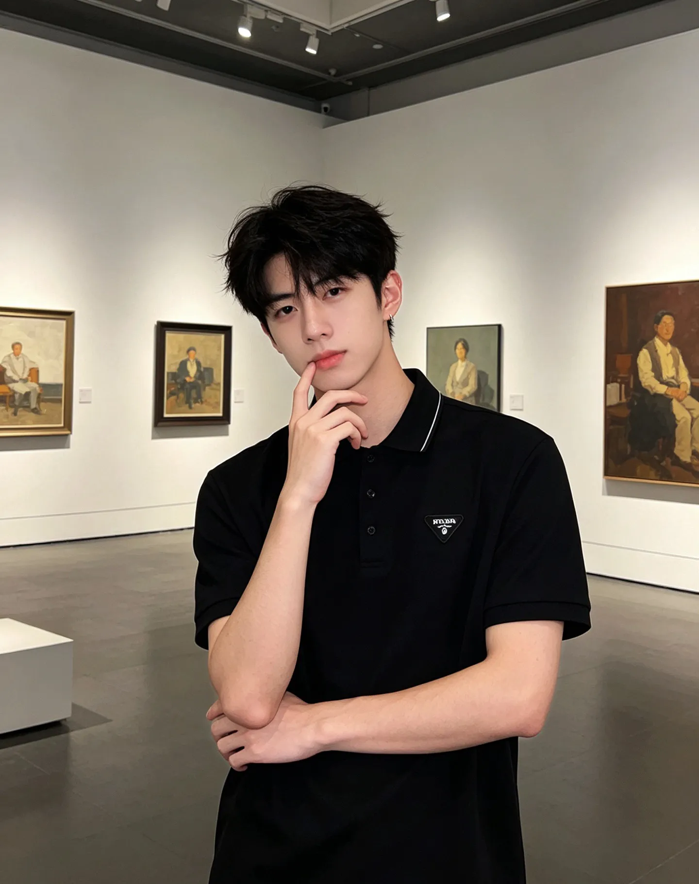 Prada/ Classic Logo Polo