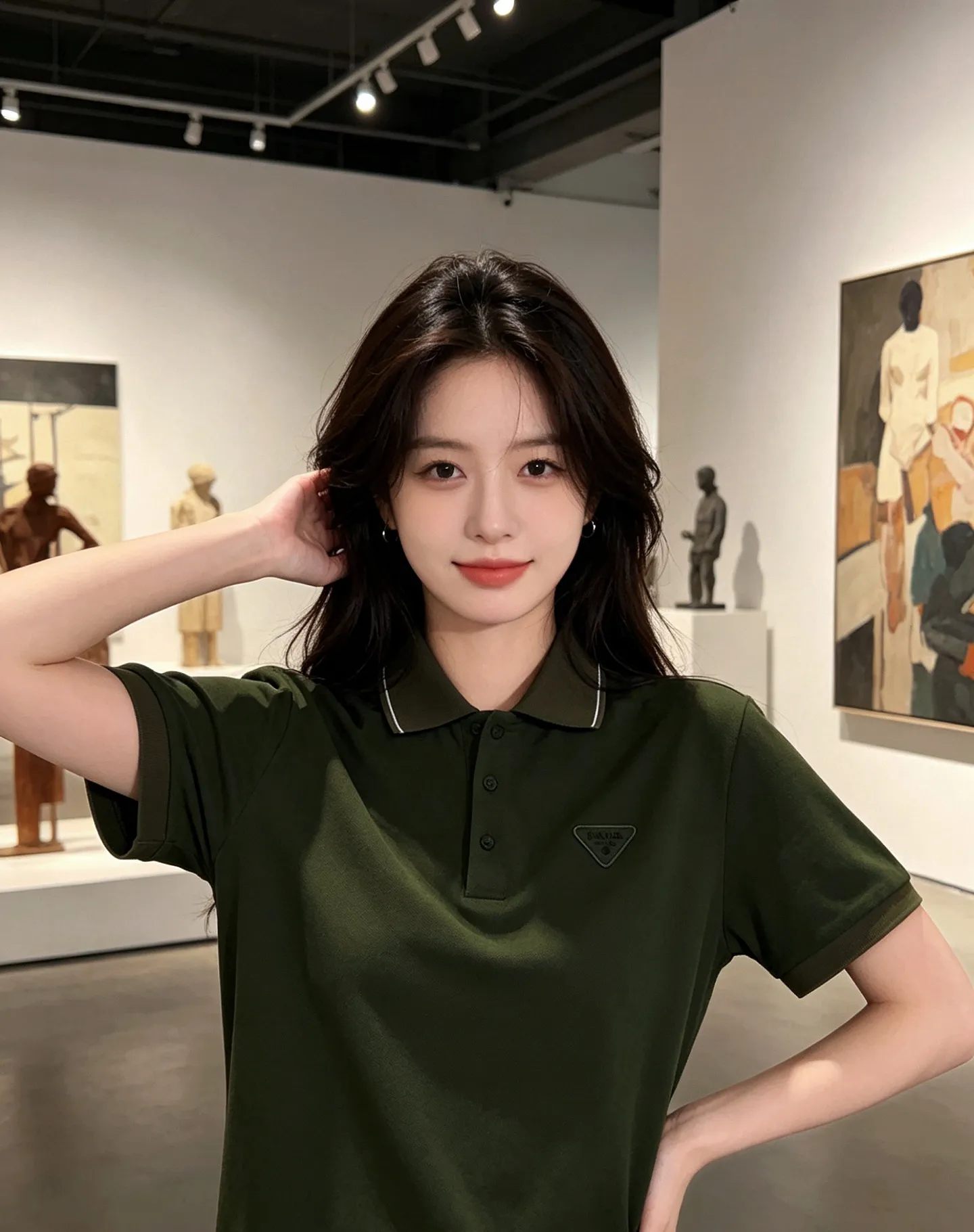 Prada/ Classic Logo Polo