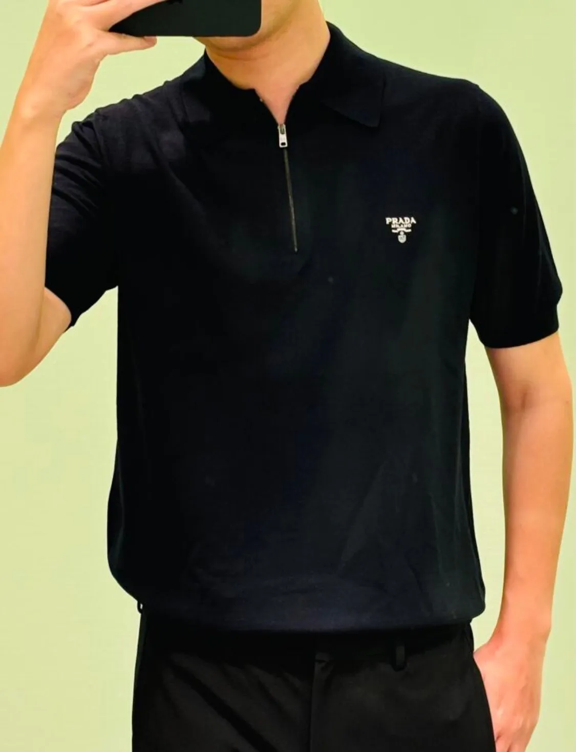 Prada/ 25ss logo Polo