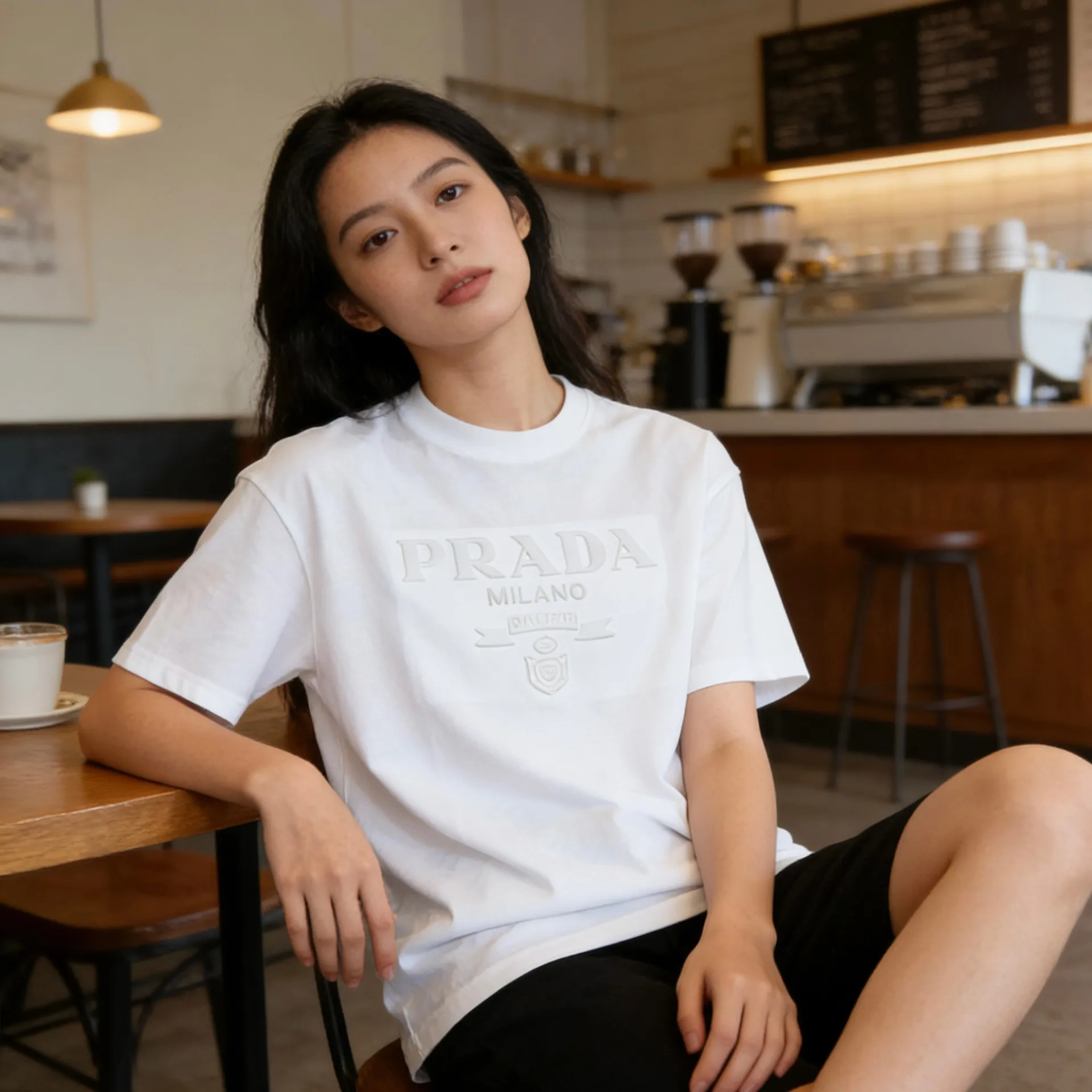 Prada/ logo