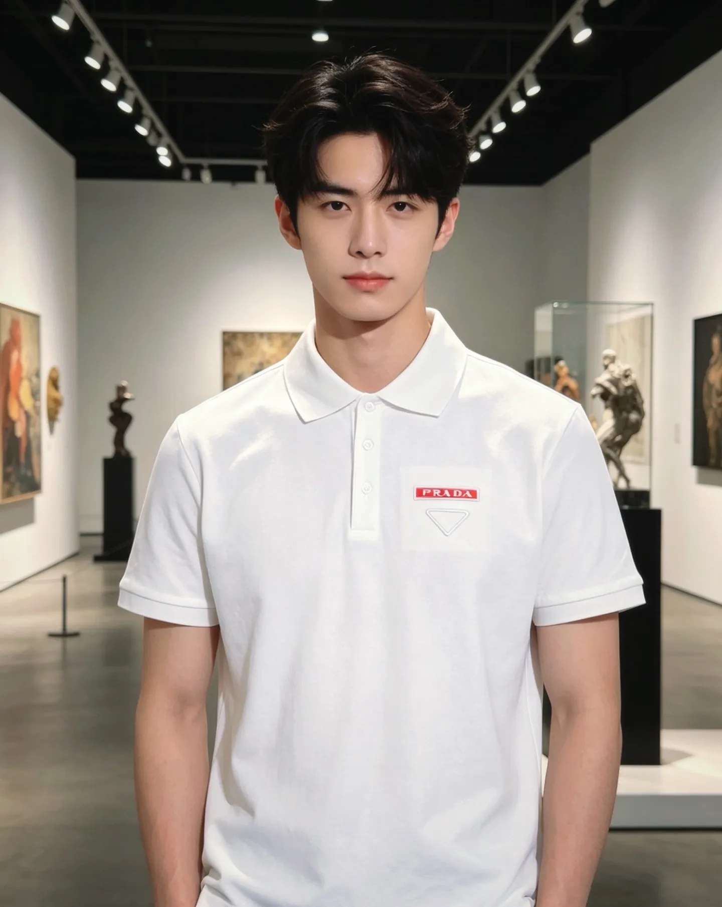 Prada/ Red Polo
