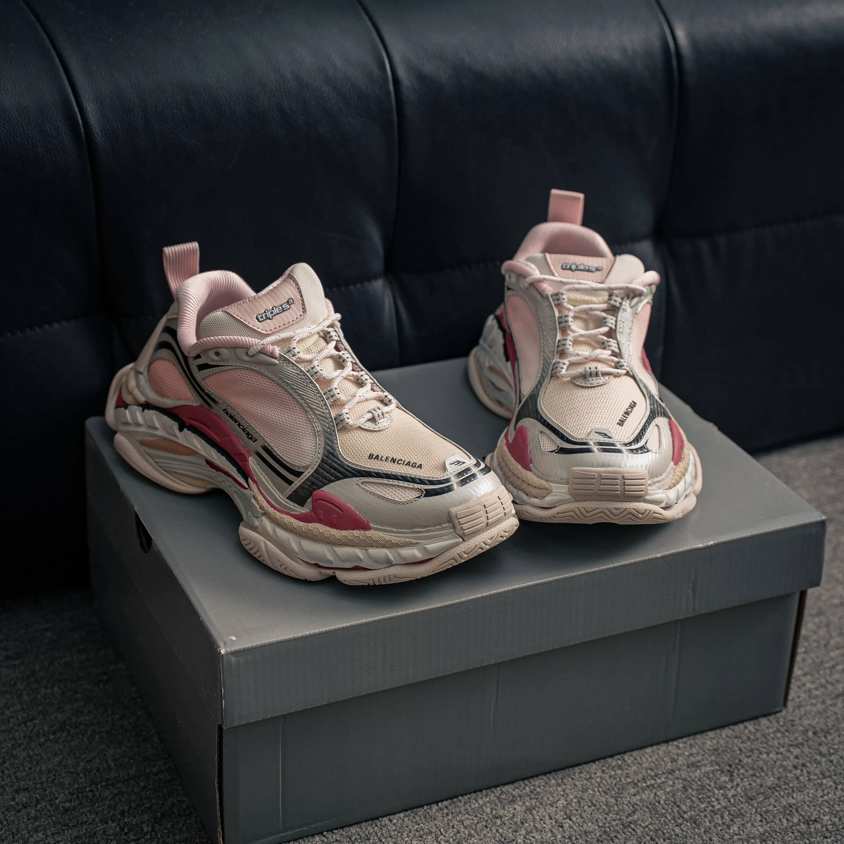 # Balenciaga Triple S 2 Retro Chunky Sneakers Shoes Shoes : 8658511229 Size：36 37 38 39 40 41 42