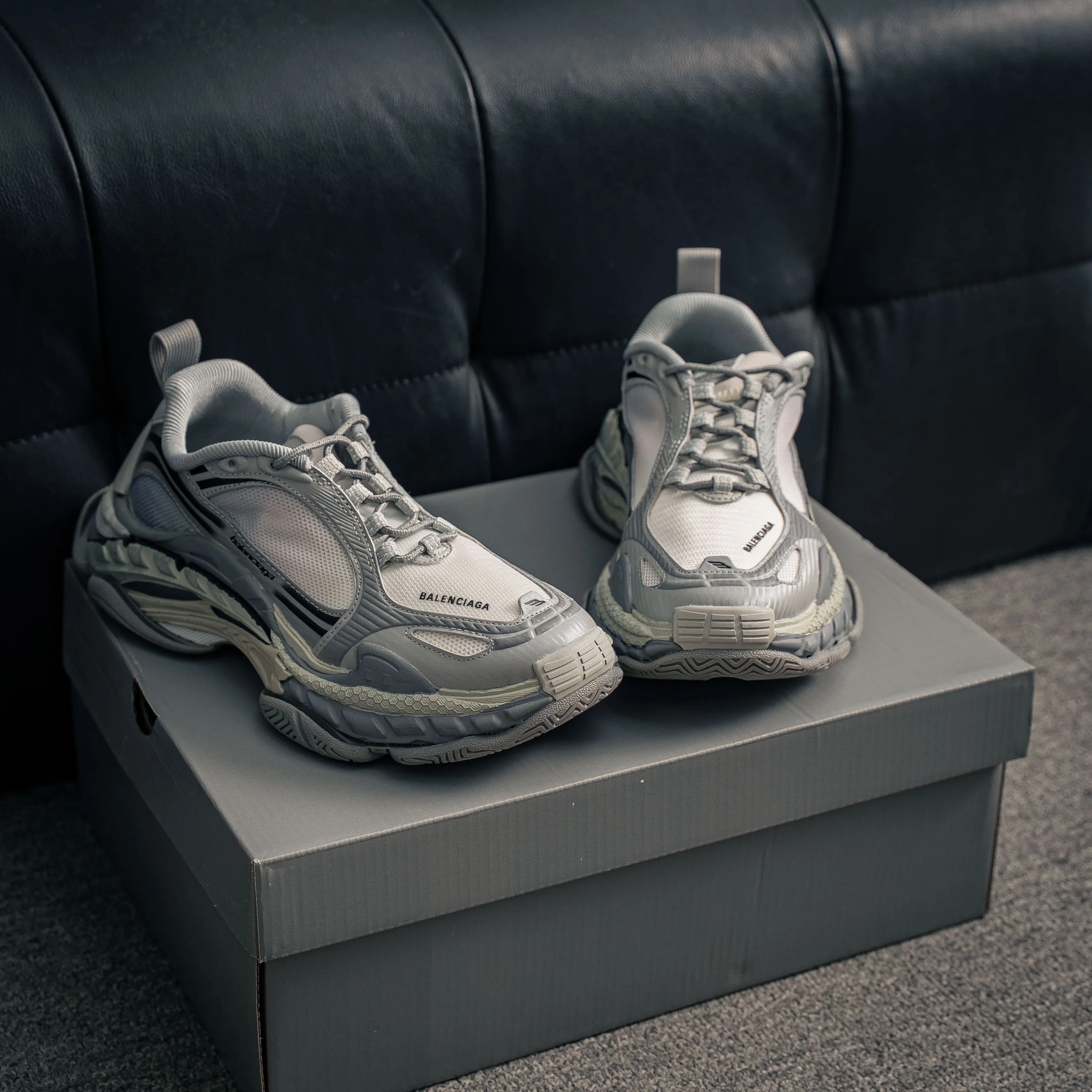 # Balenciaga Triple S 2 Platform Sole Lace-Up Low-Top Chunky Sneakers Shoes Shoes EVA Shoes
