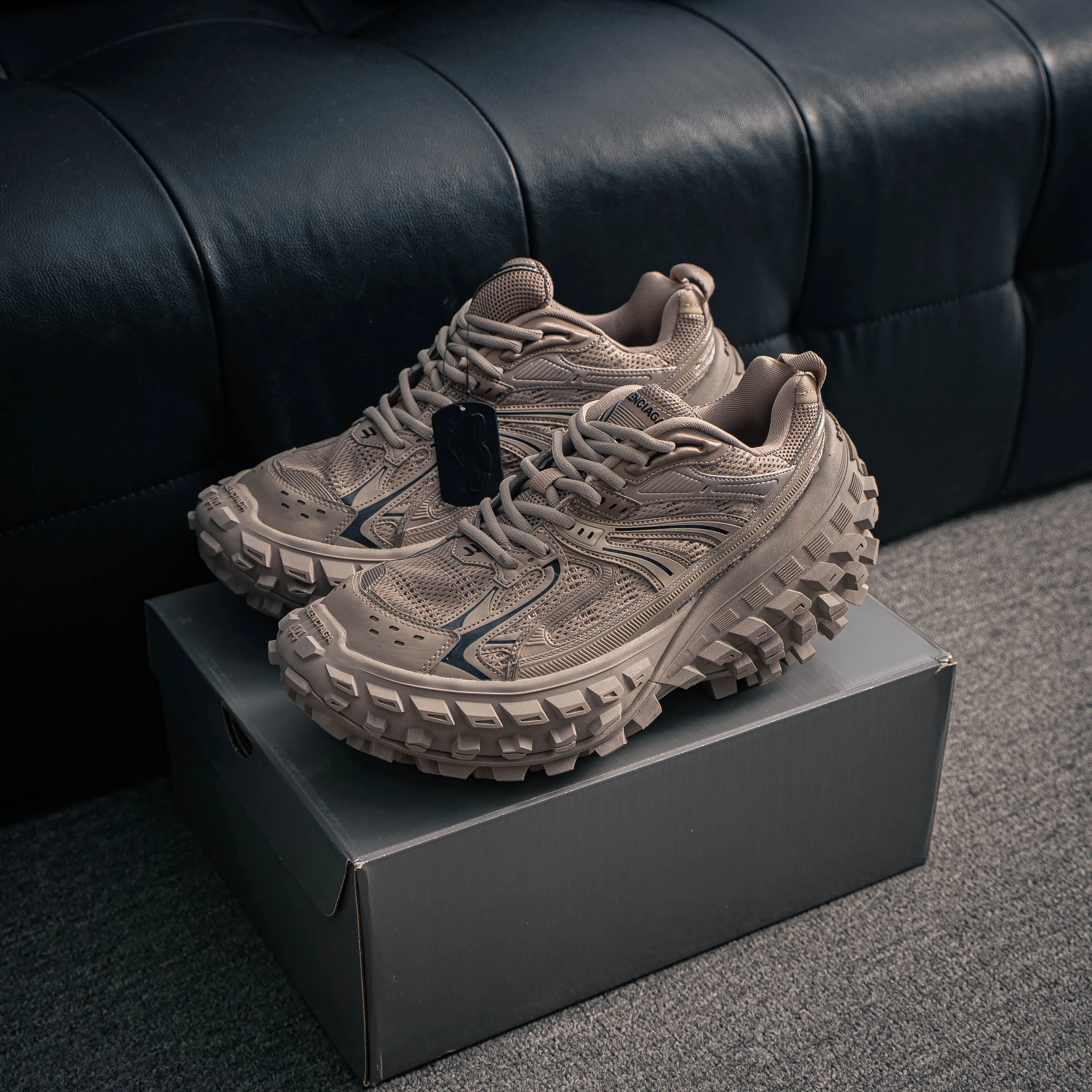 #GOOD 【 ，Shoes Drop Shipping 10】 # Balenciaga Defender Retro Chunky Sneakers Shoes