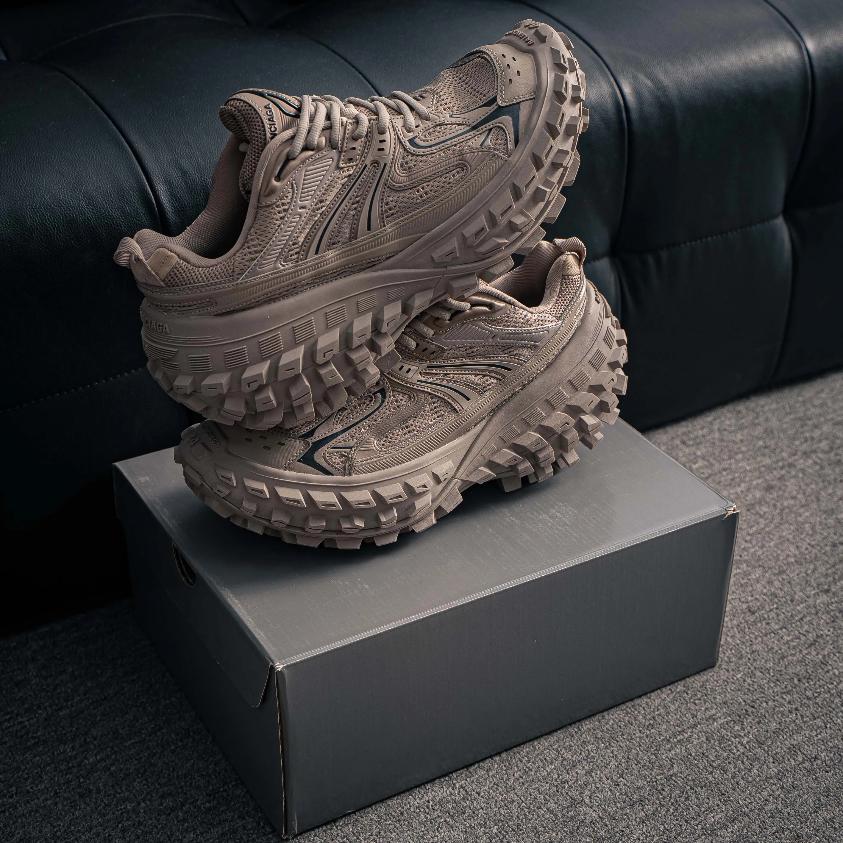 #GOOD 【 ，Shoes Drop Shipping 10】 # Balenciaga Defender Retro Chunky Sneakers Shoes