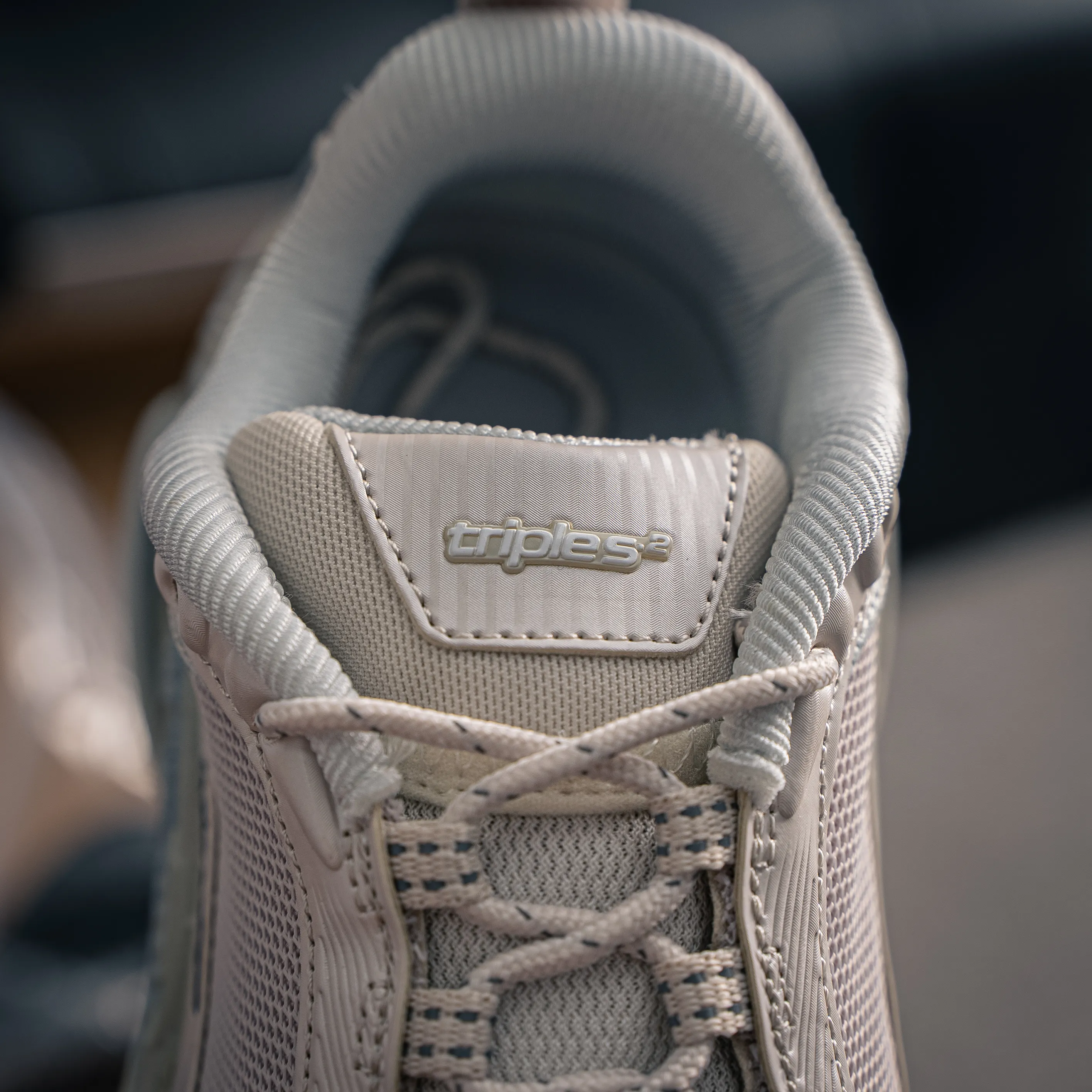 # Triple S 2 Platform Sole Lace-Up Low-Top Chunky Sneakers Shoes Shoes EVA Shoes MD Non-Slip