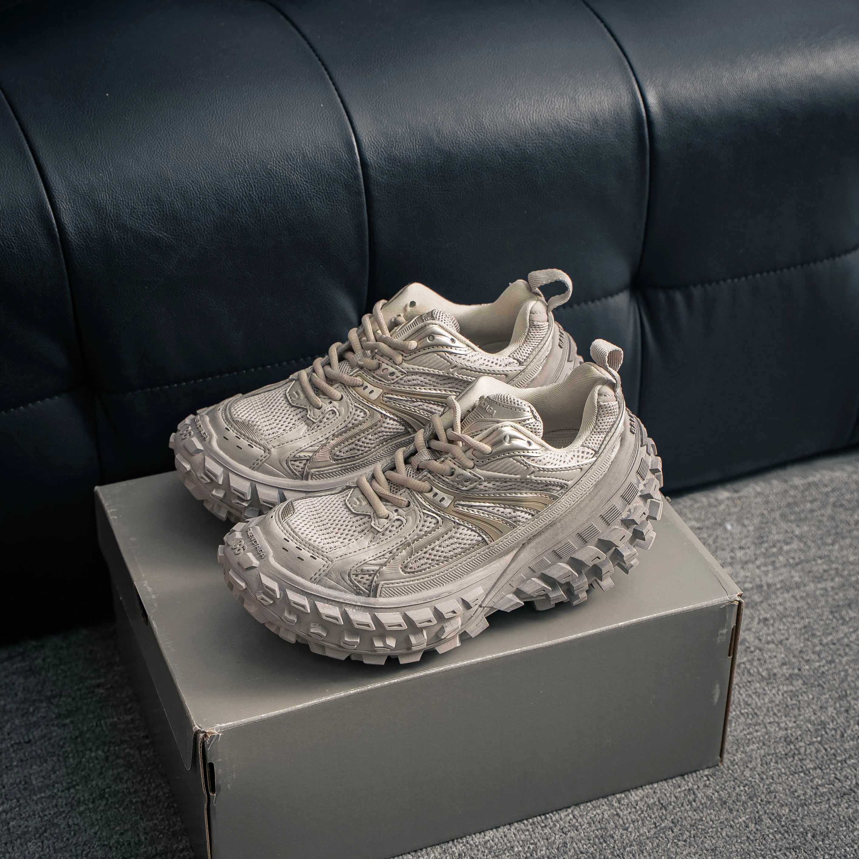 # Balenciaga Shoes Chunky Sneakers 2023 Series Balenciaga Runner Shoes Height Increasing