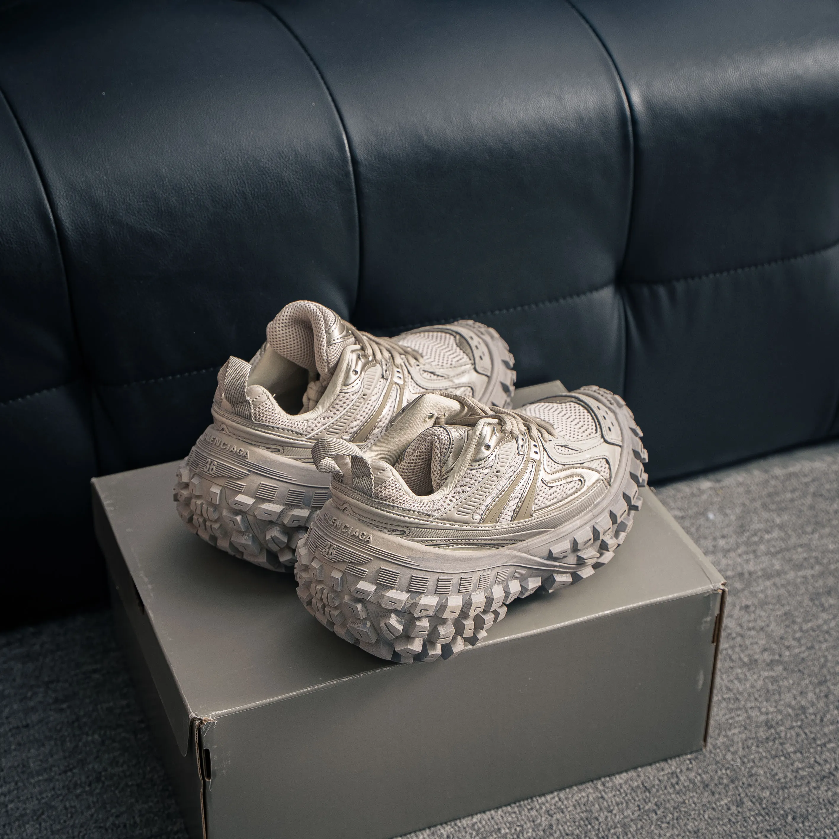 # Balenciaga Shoes Chunky Sneakers 2023 Series Balenciaga Runner Shoes Height Increasing