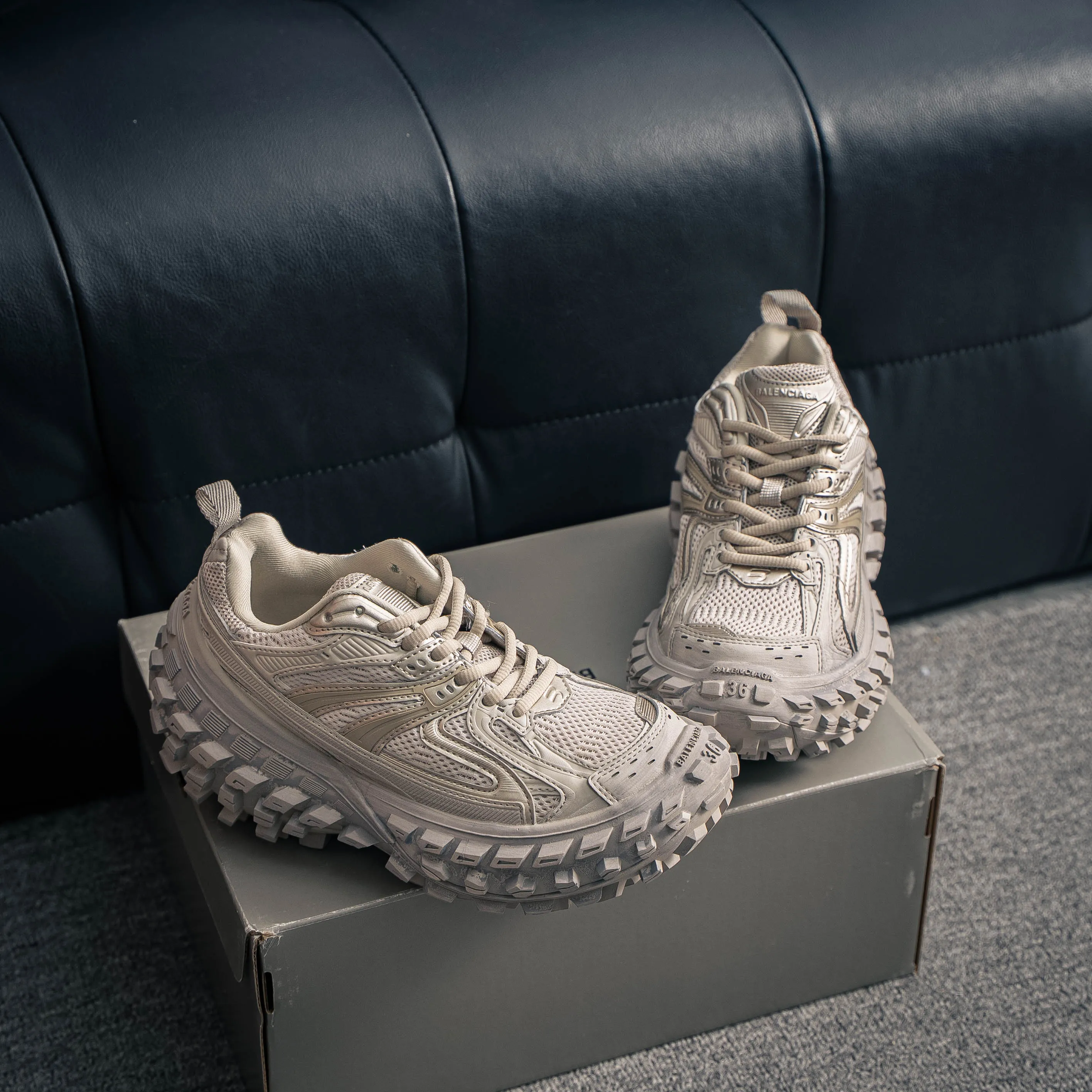 # Balenciaga Shoes Chunky Sneakers 2023 Series Balenciaga Runner Shoes Height Increasing