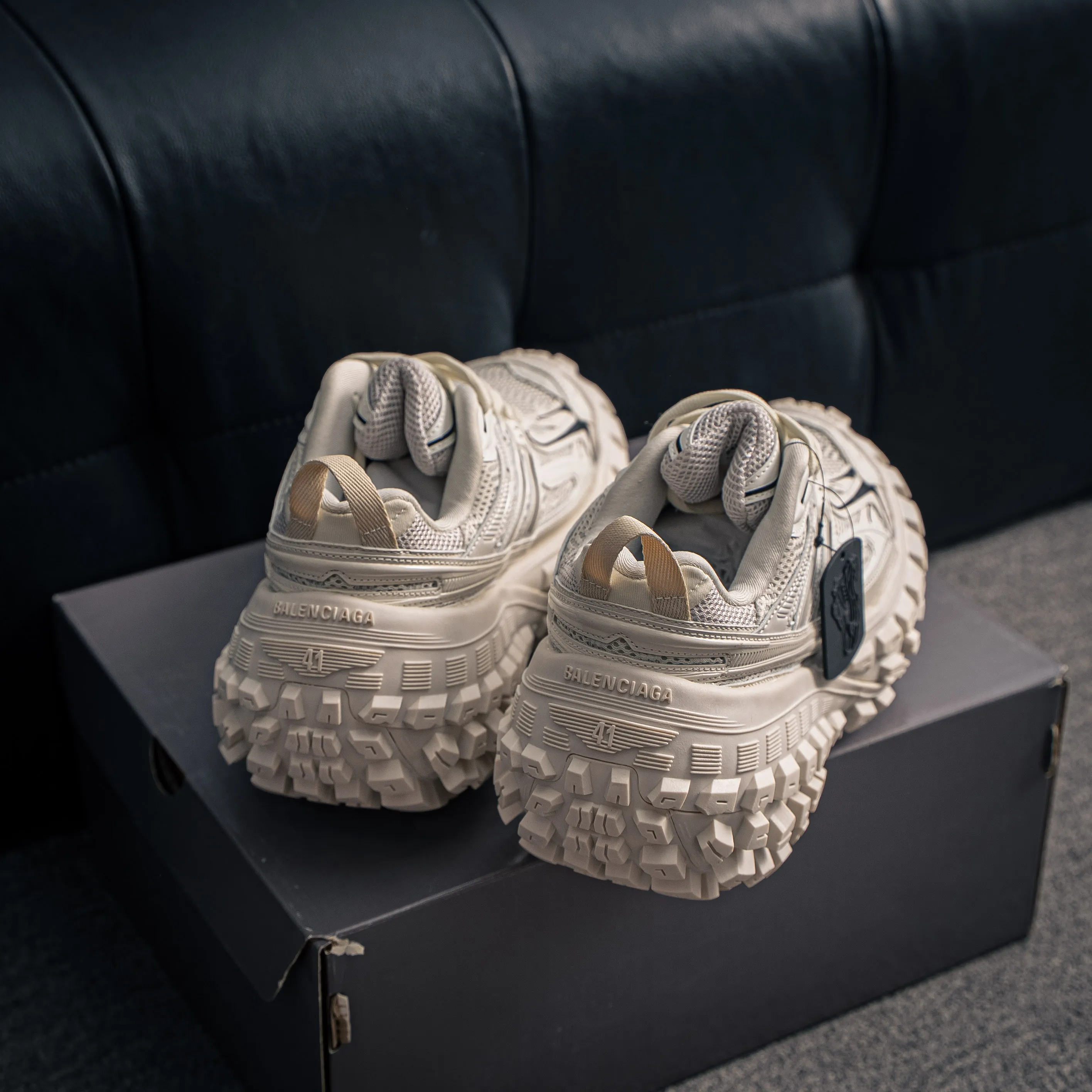 #GOOD 【 ，Shoes Drop Shipping 10】 # Balenciaga Defender Retro Chunky Sneakers Shoes
