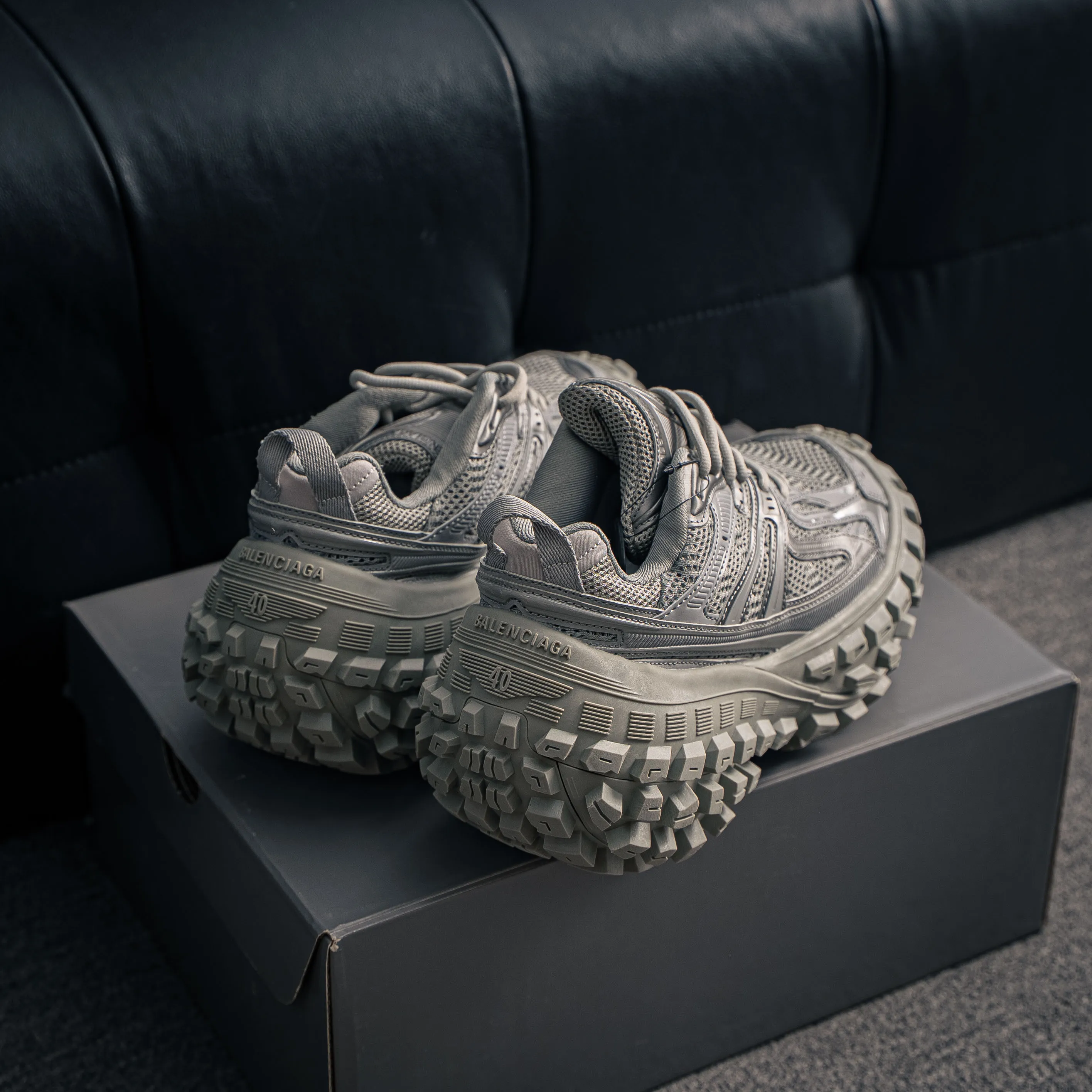 #GOOD 【 ，Shoes Drop Shipping 10】 # Balenciaga Defender Retro Chunky Sneakers Shoes