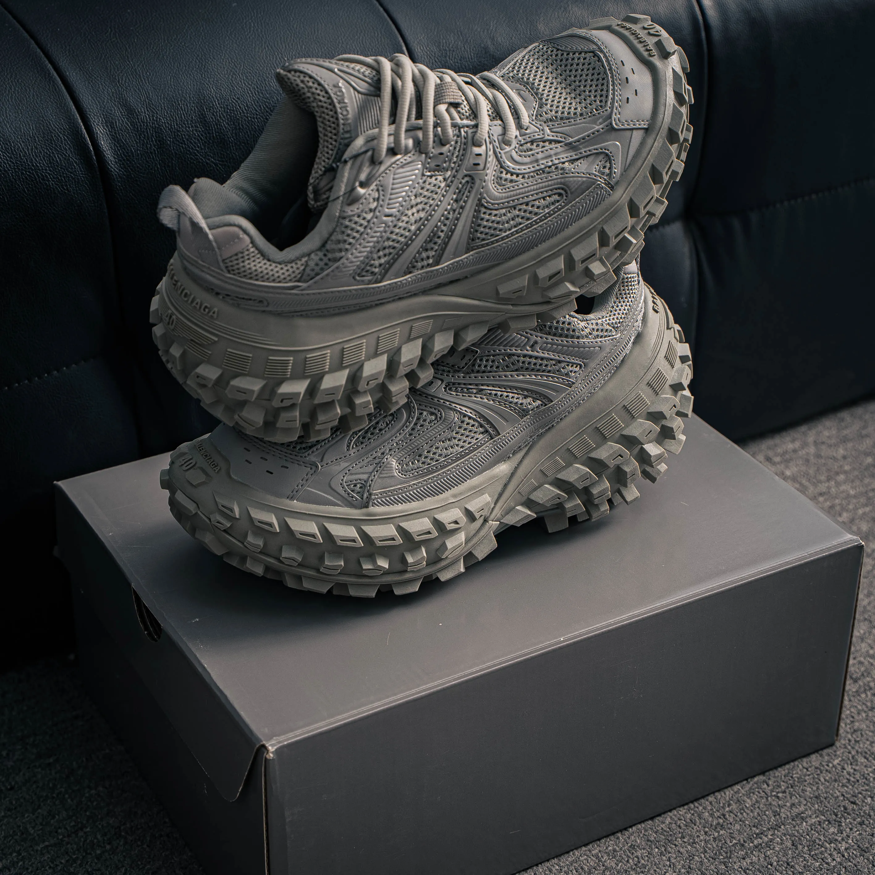 #GOOD 【 ，Shoes Drop Shipping 10】 # Balenciaga Defender Retro Chunky Sneakers Shoes