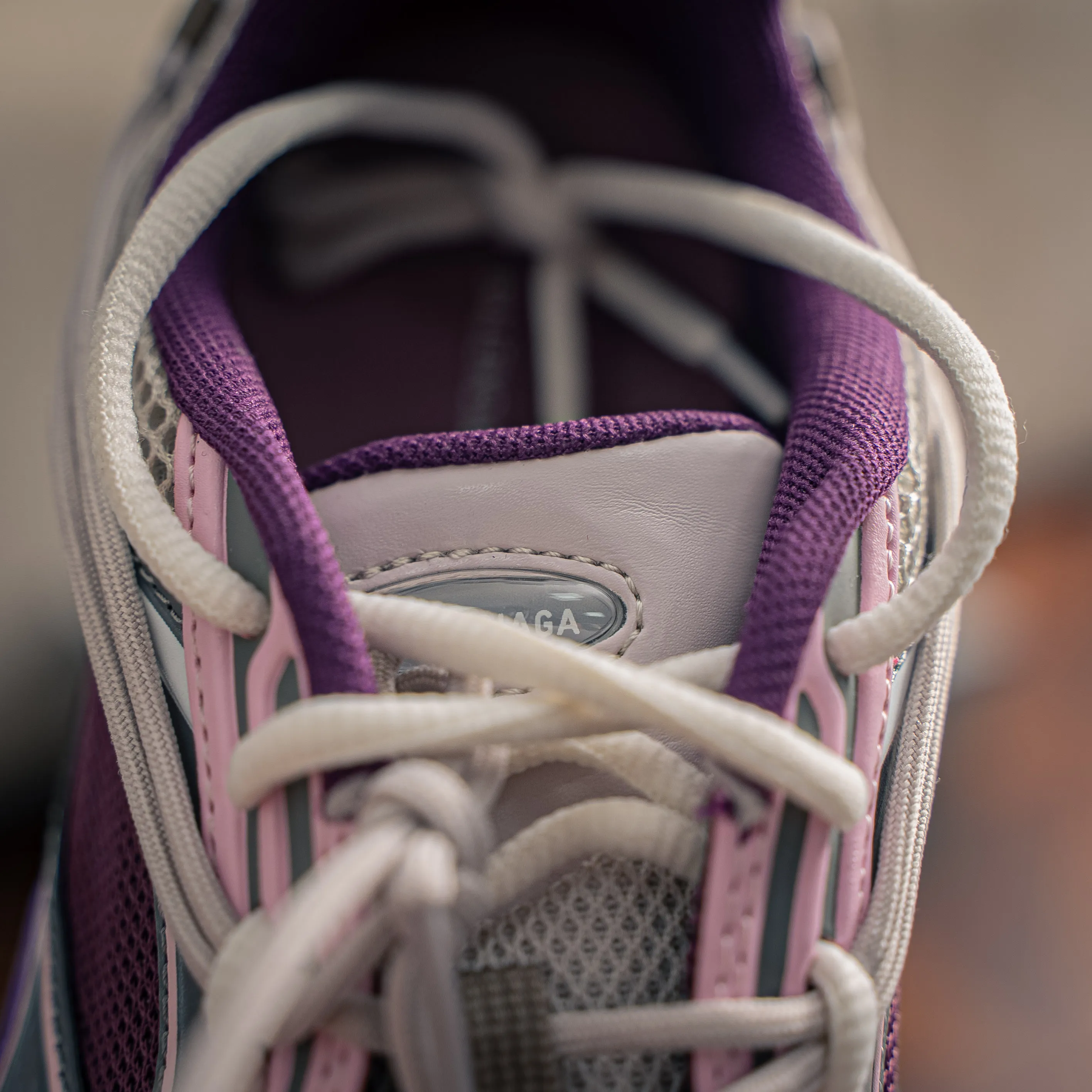 # Balenciaga 25 Radar Lace-Up Radar Sneaker Mesh Retro Size：35