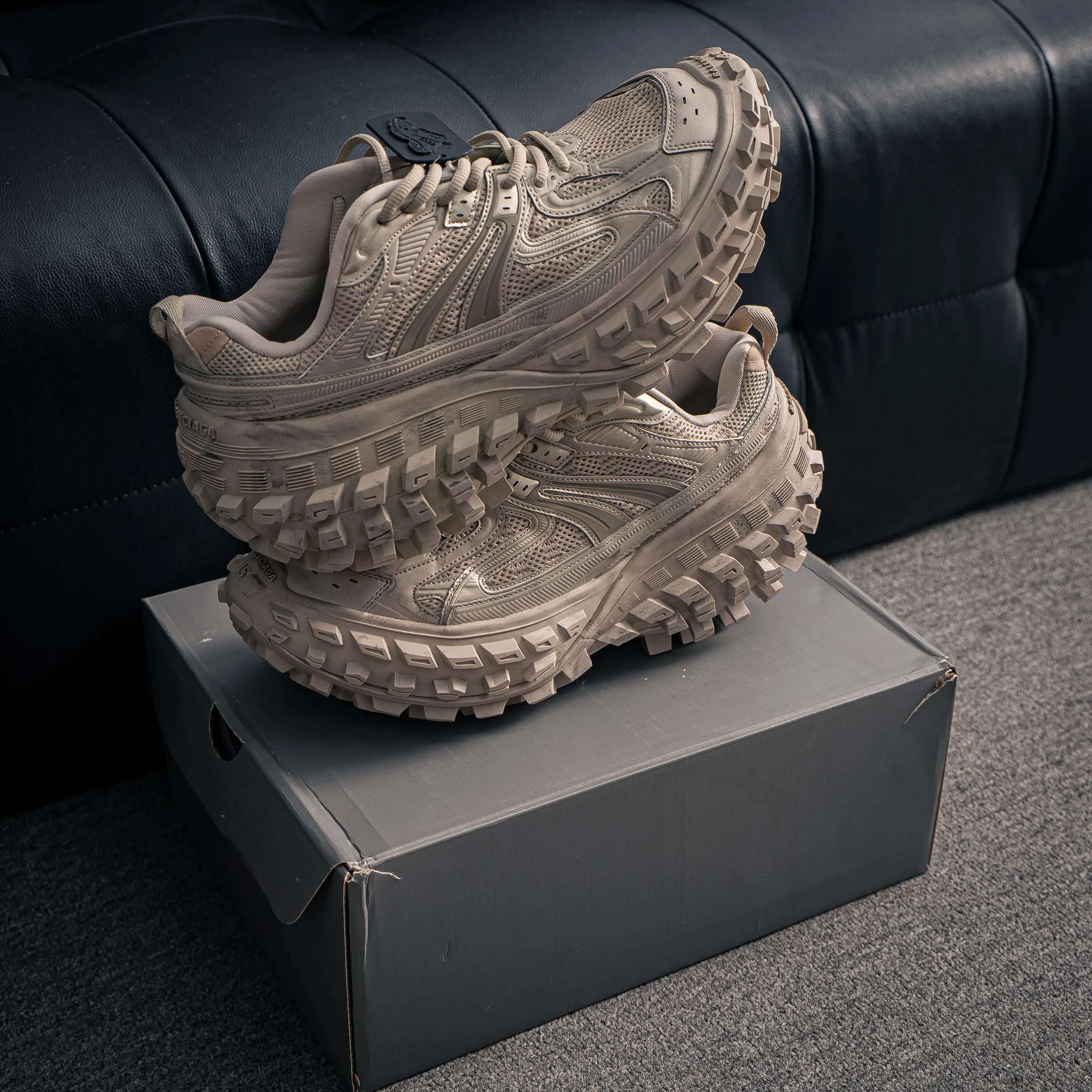 #GOOD 【 ，Shoes Drop Shipping 10】 # Balenciaga Defender Retro Chunky Sneakers Shoes
