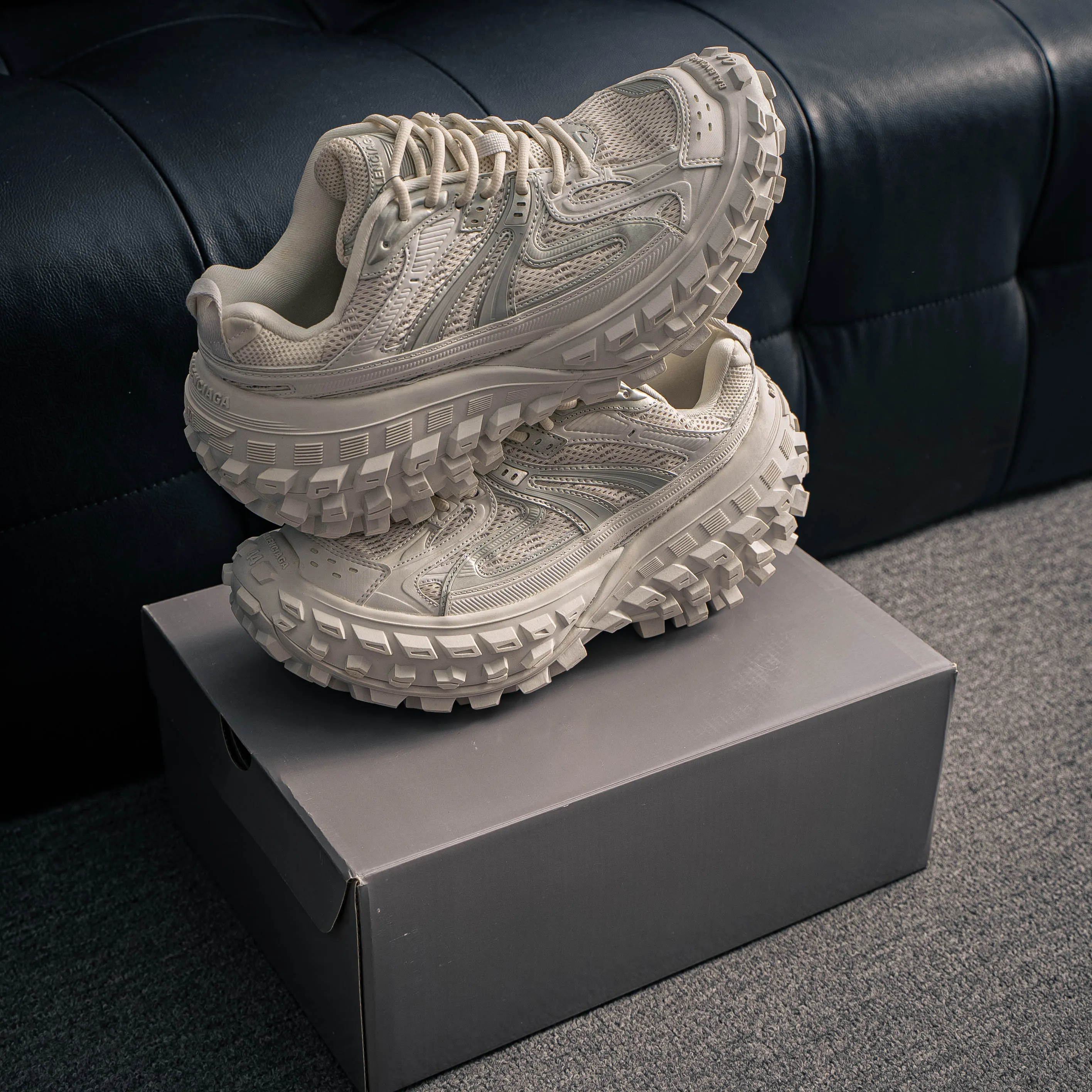 #GOOD 【 ，Shoes Drop Shipping 10】 # Balenciaga Defender Retro Chunky Sneakers Shoes