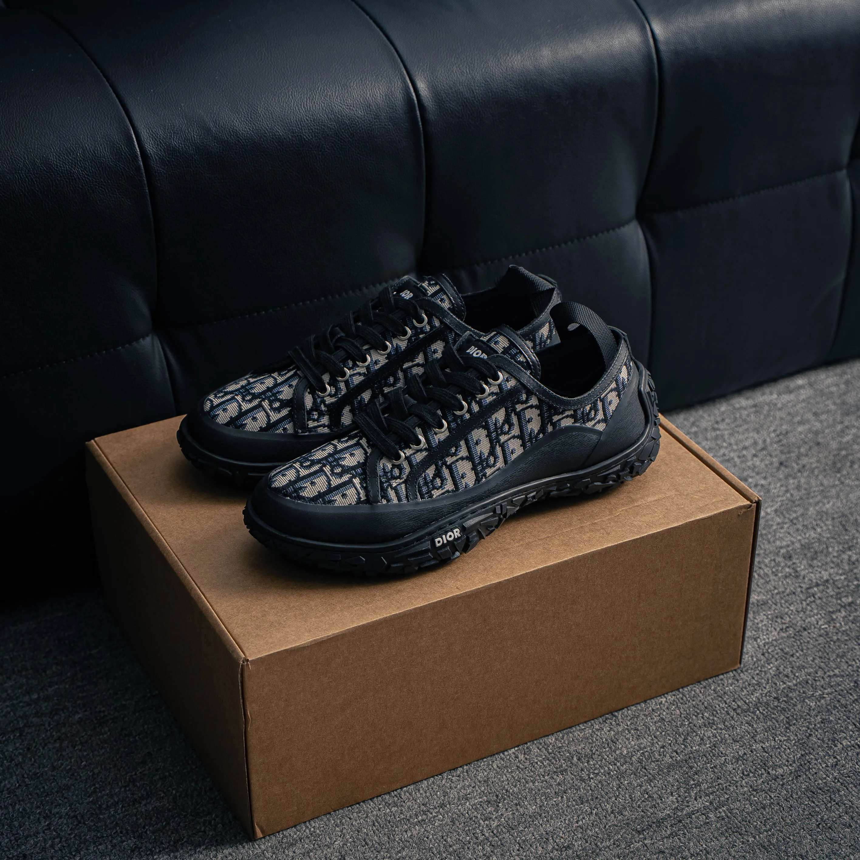 B 28 Dior Shoes High-Top Lace-Up Chunky Sneakers Dior 25ss ，“ ” Running Shoes Versatile ，