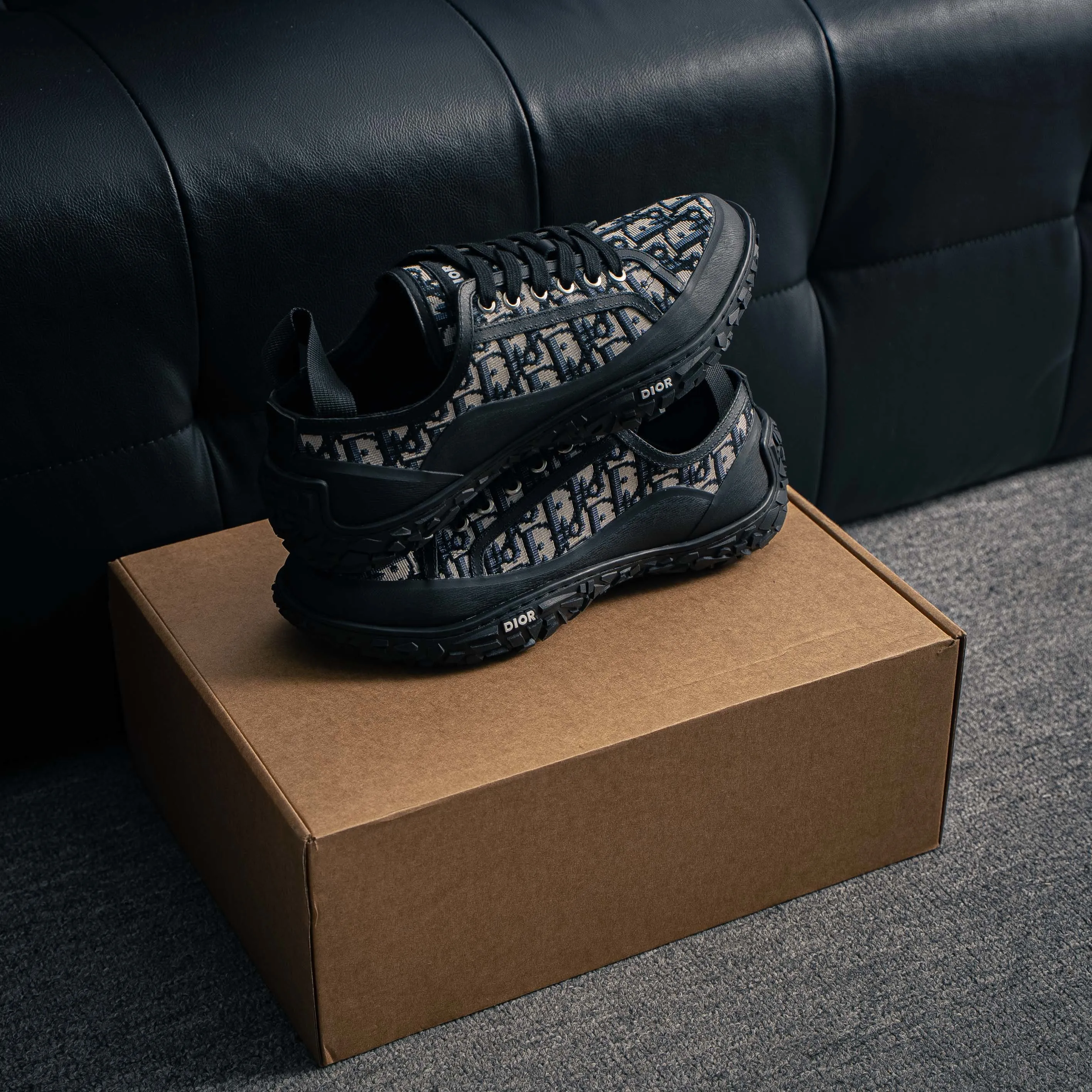 B 28 Dior Shoes High-Top Lace-Up Chunky Sneakers Dior 25ss ，“ ” Running Shoes Versatile ，